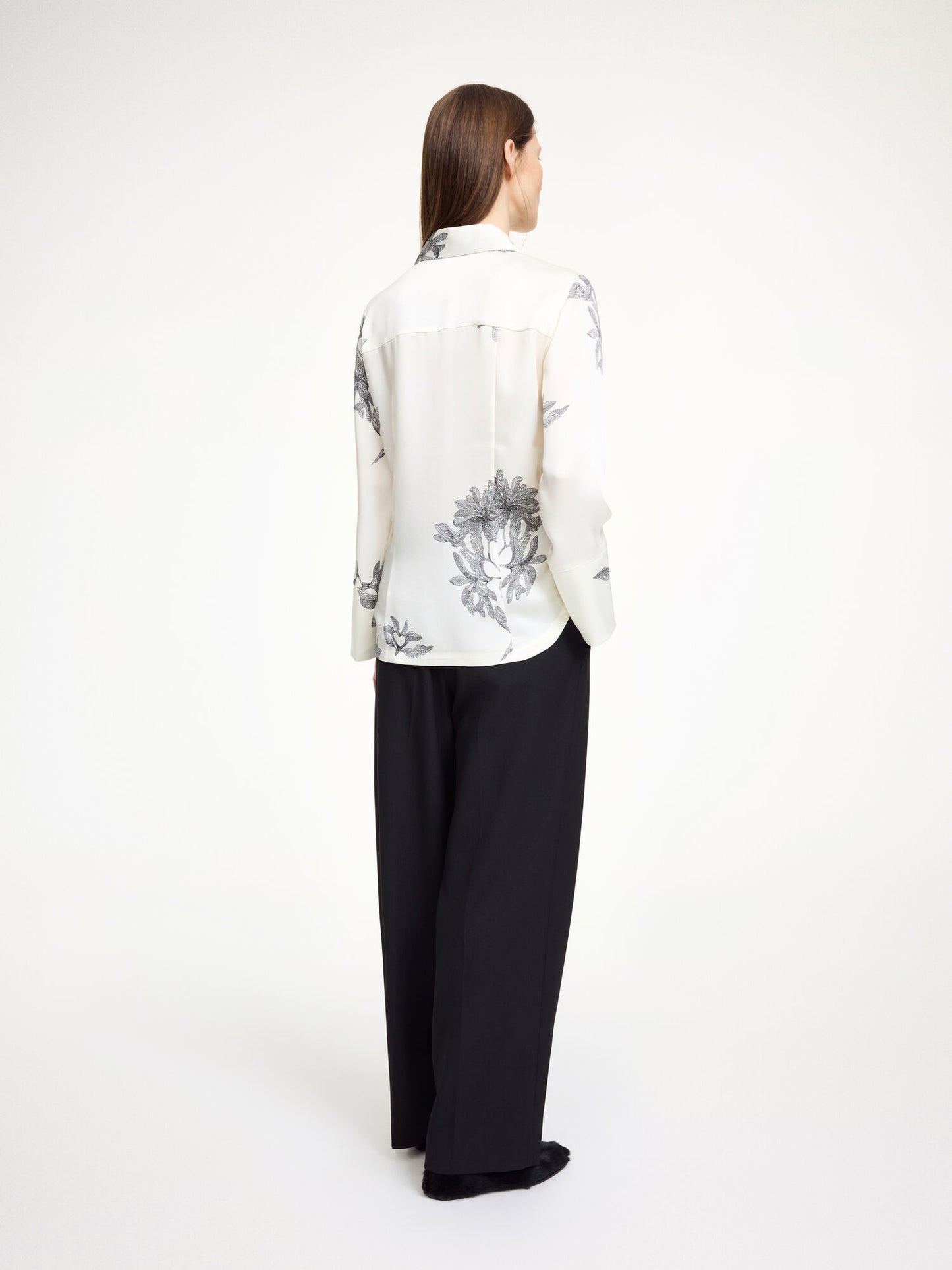 ROSIANNAS SATIN SHIRT
