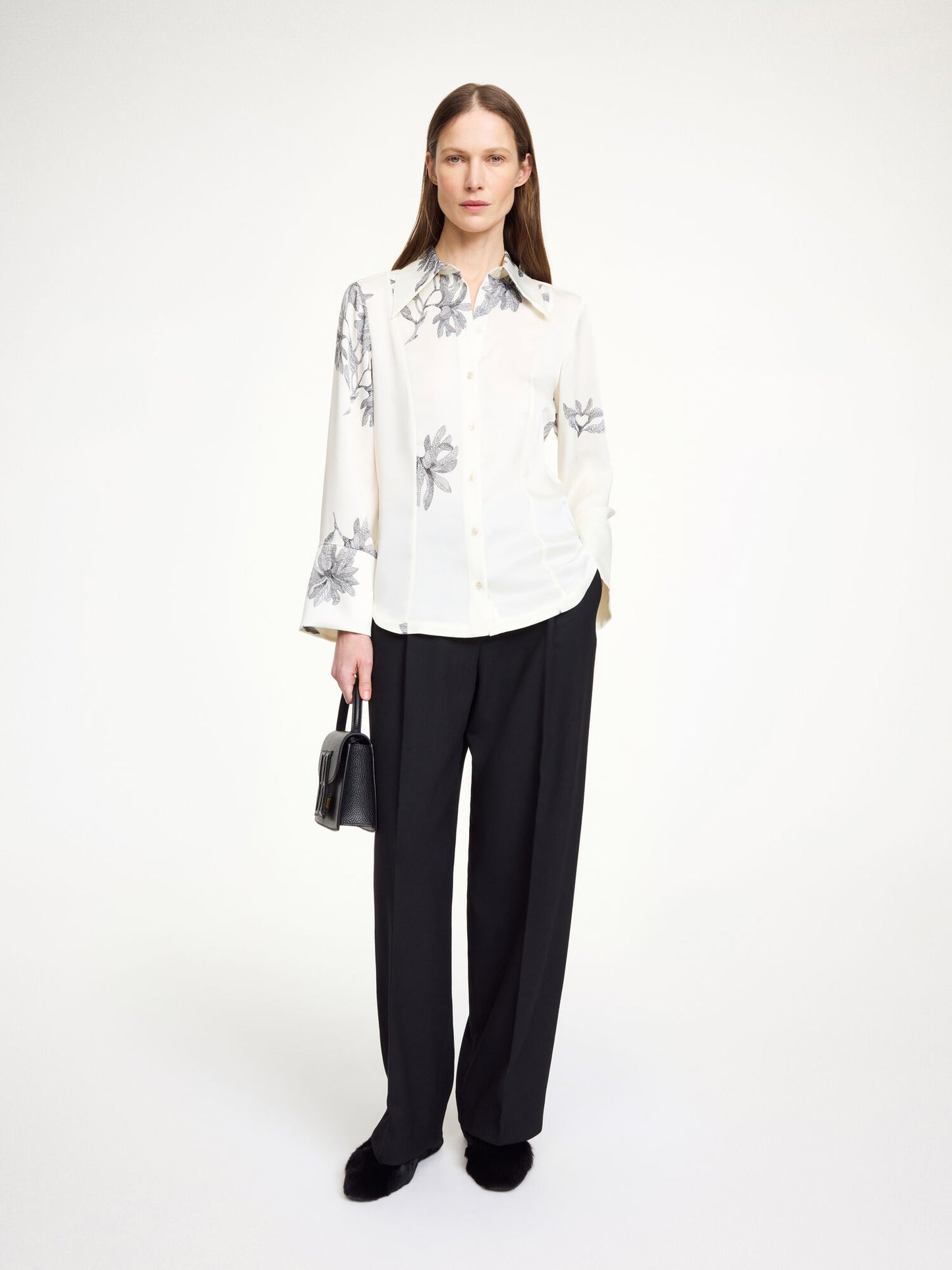 ROSIANNAS SATIN SHIRT