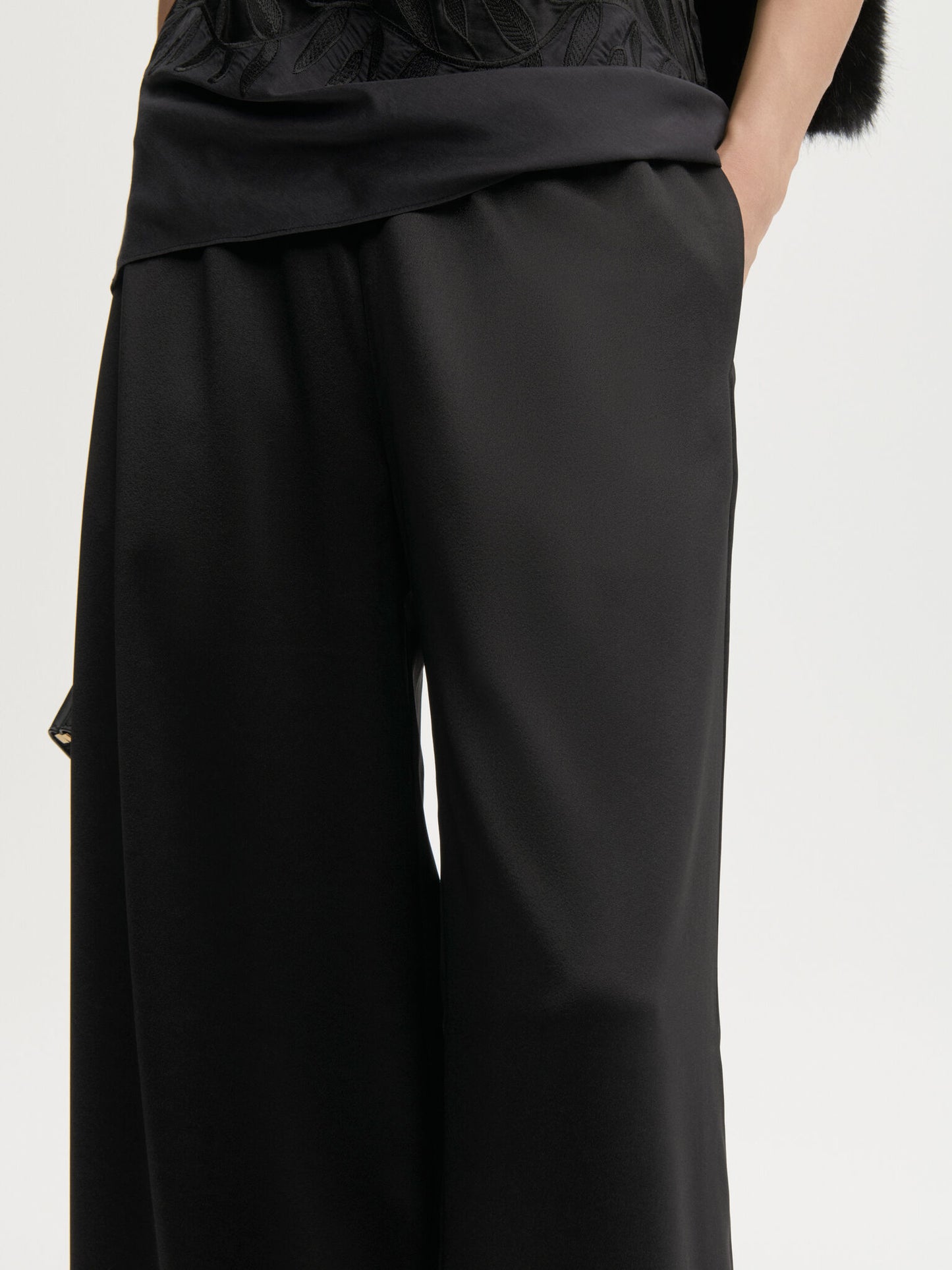 LOUIS WIDE-LEG TROUSERS