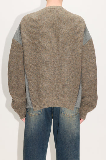 PATCHED SWEATER