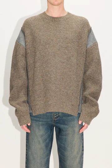 PATCHED SWEATER