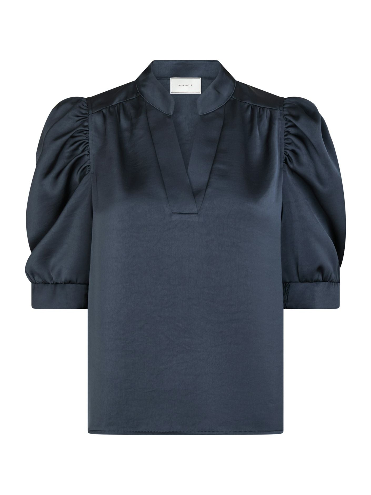 ROELLA HEAVY SATEEN BLOUSE