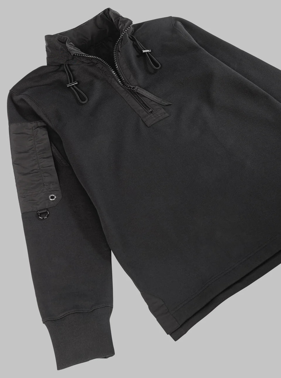 HALF ZIP SWEATER