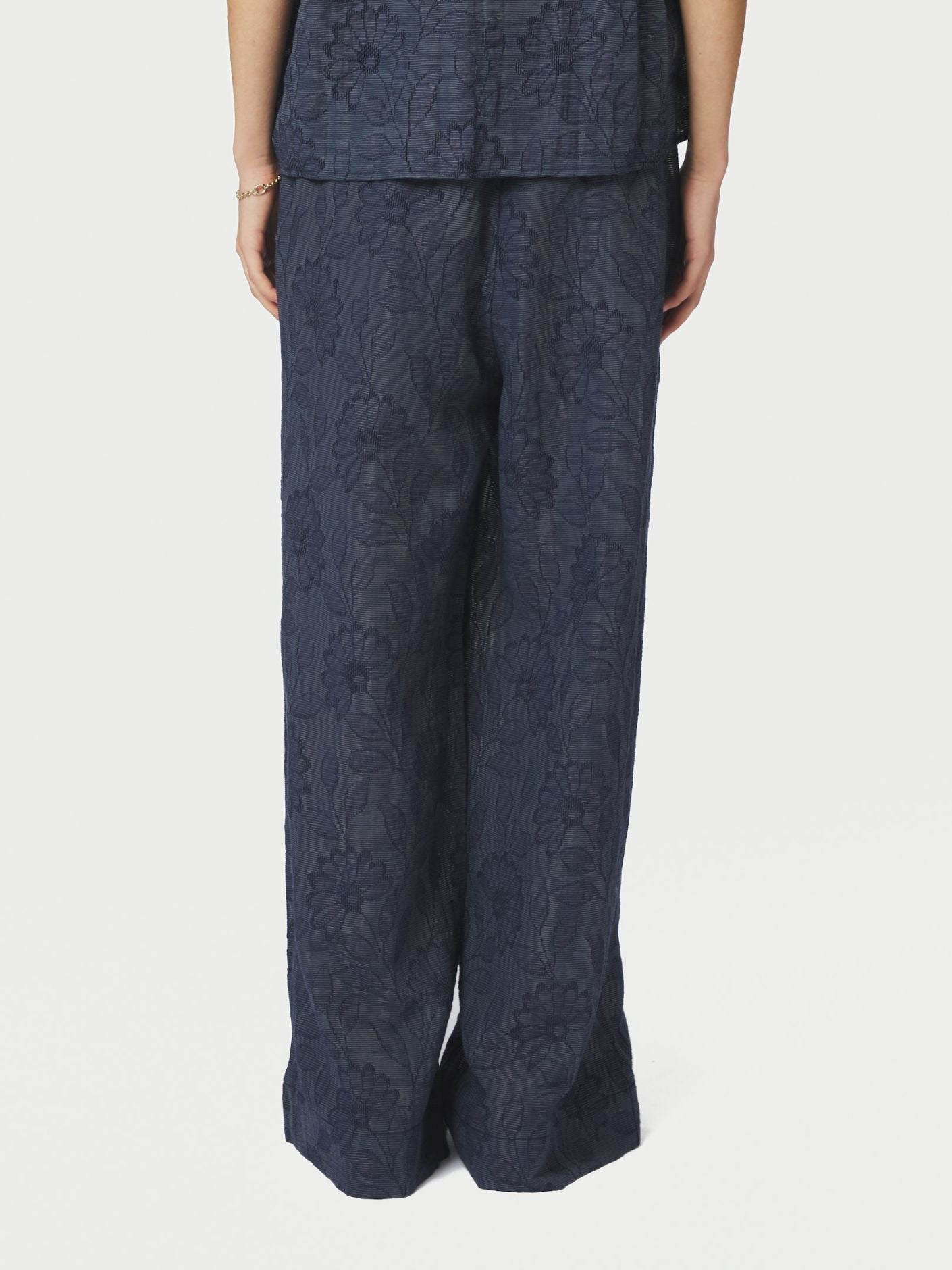 HEIFA FLOWER STRIPE PANTS