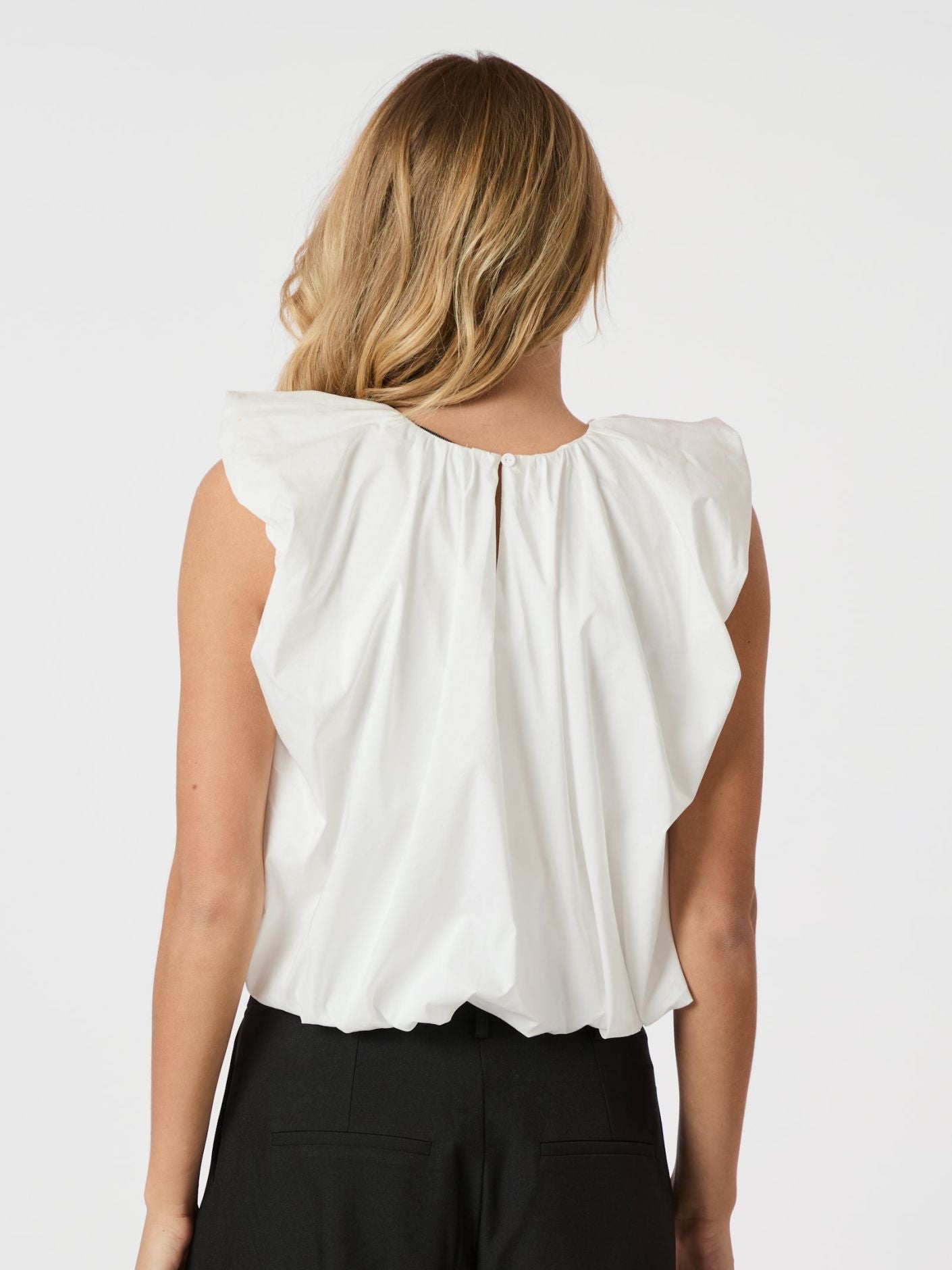 IVANIA POPLIN TOP