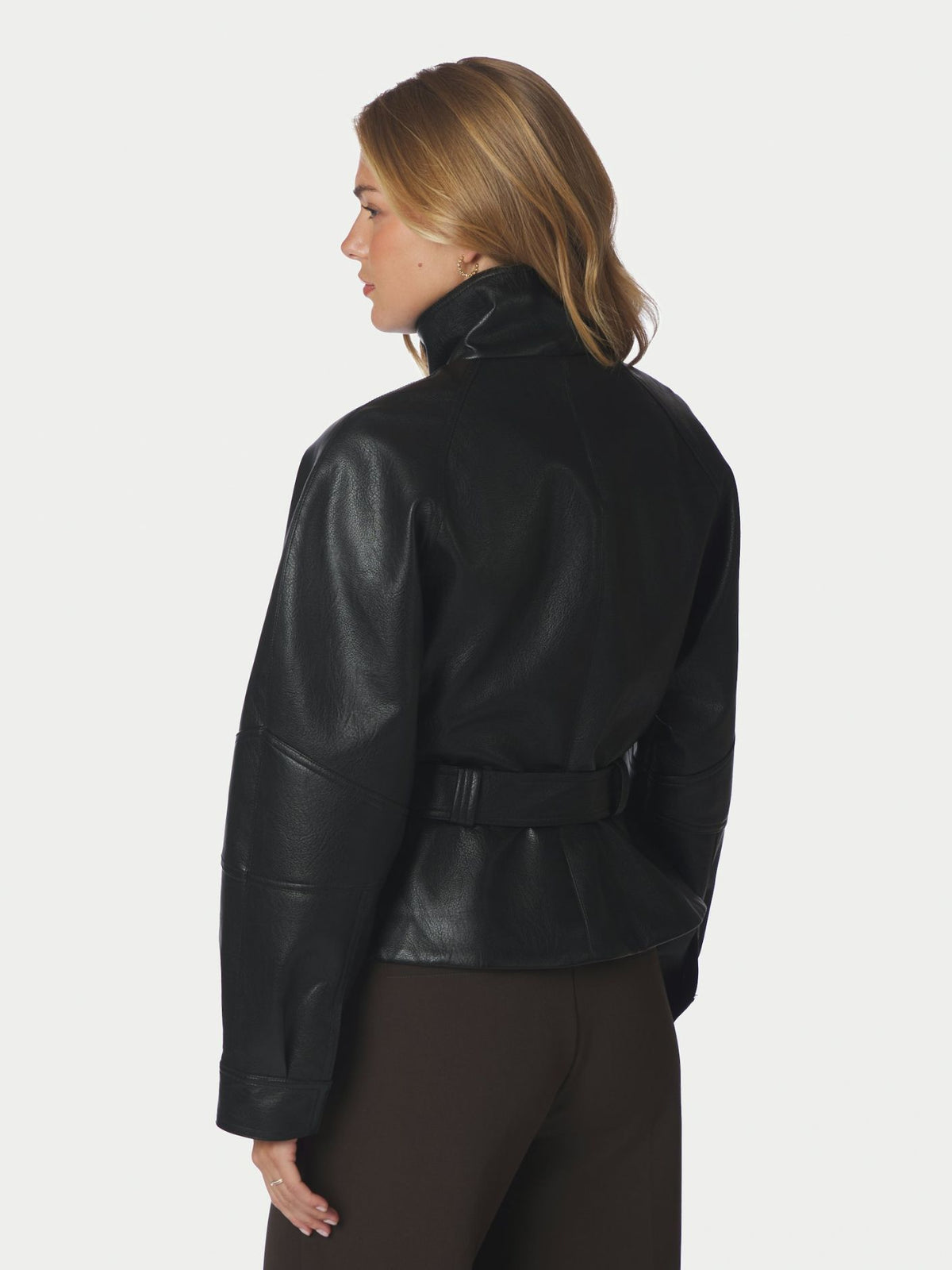 JACLYN FAUX LEATHER JACKET