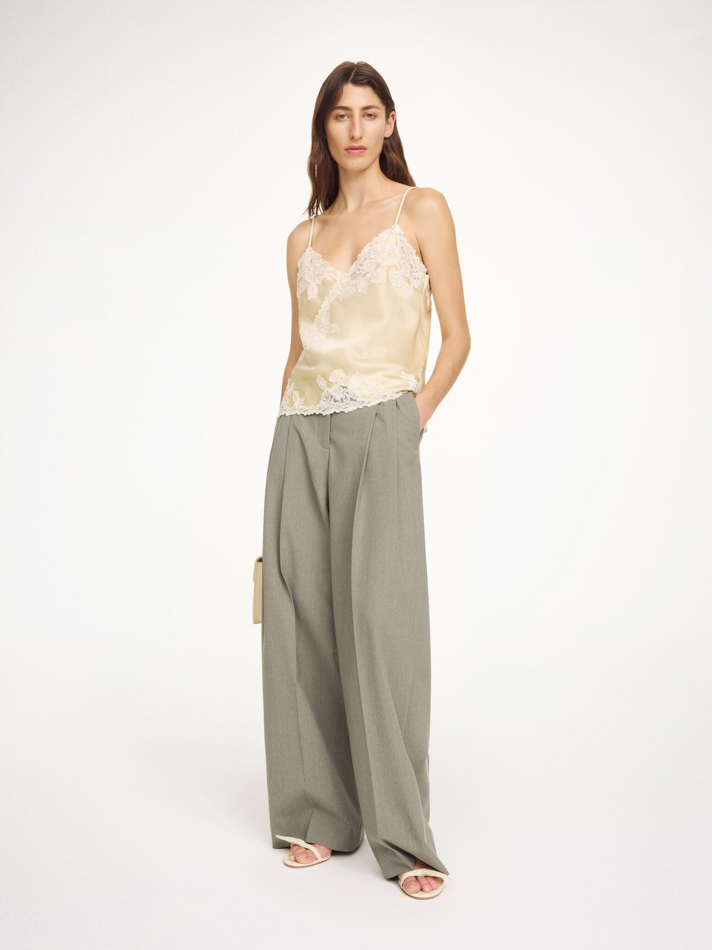 MADELEINE SATIN TOP
