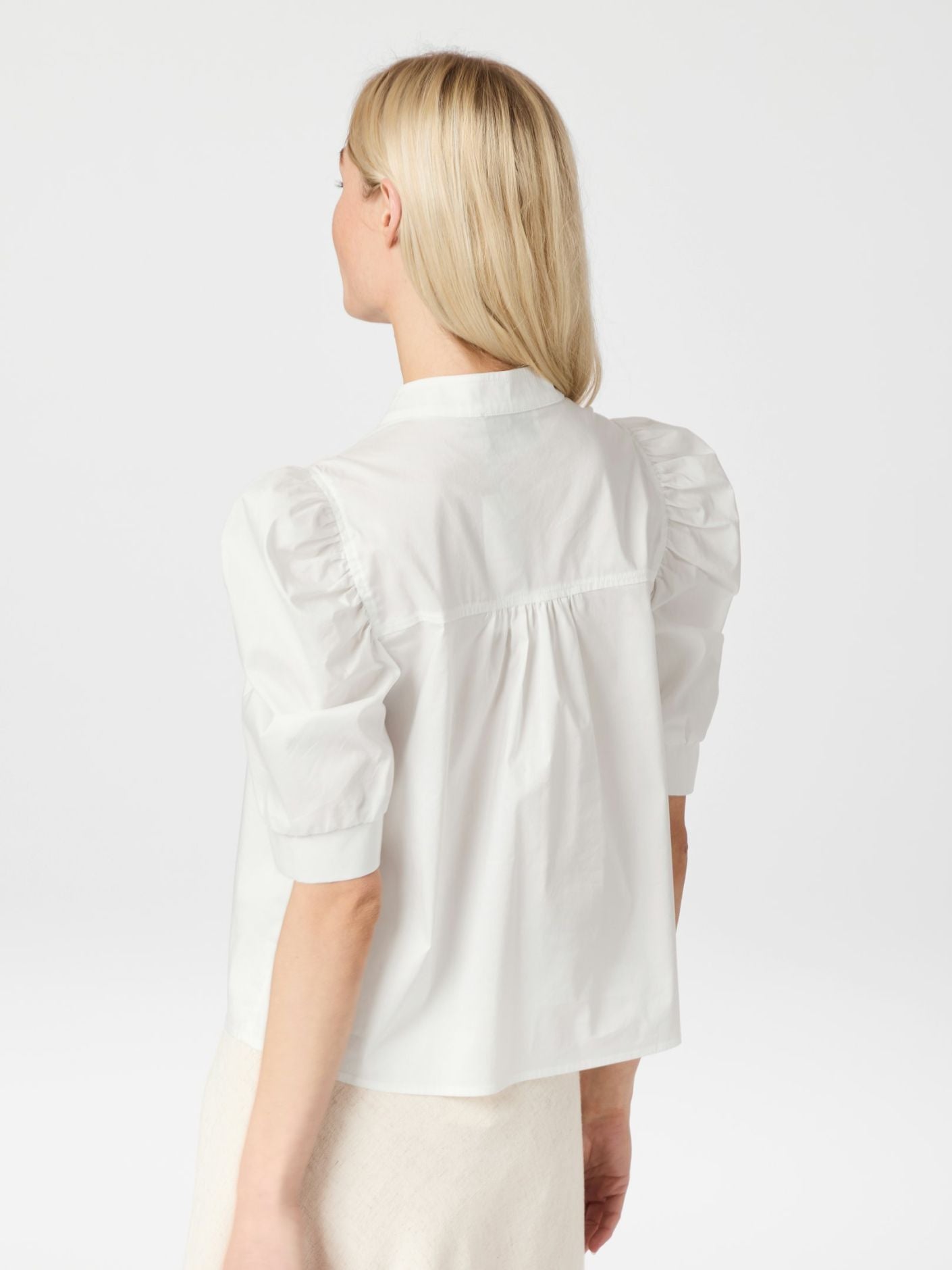 ROELLA POPLIN BLOUSE
