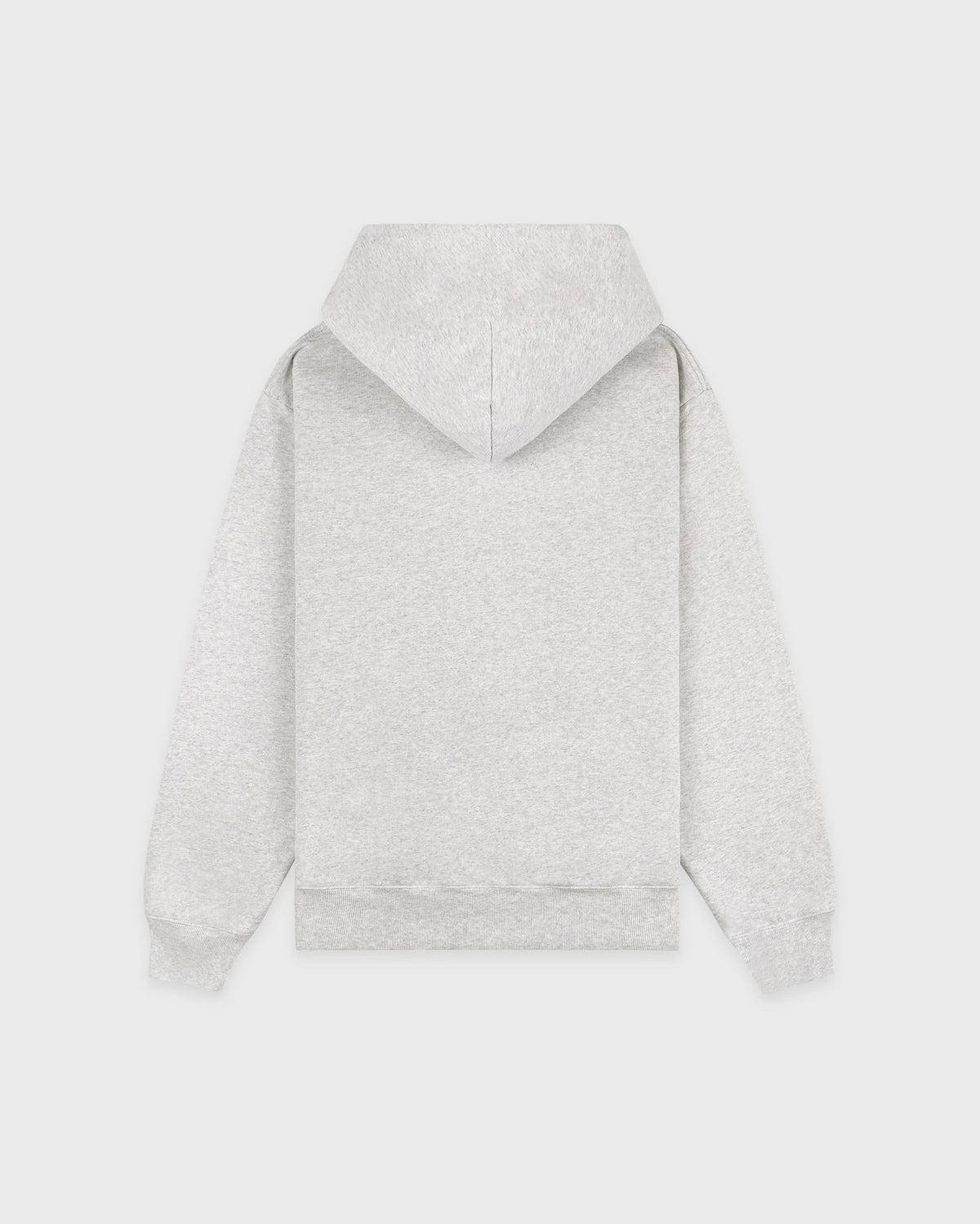 SERIF LOGO EMBROIDED HOODIE