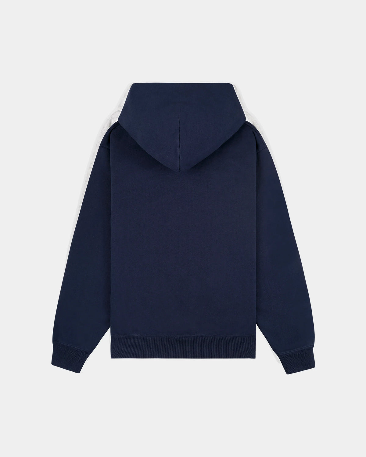 SERIF LOGO EMBROIDED HOODIE