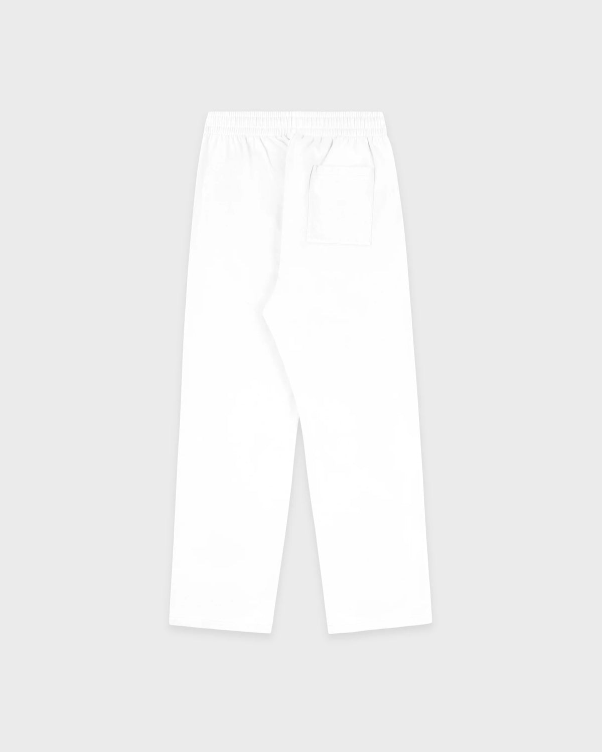 SERIF LOGO EMBROIDED WIDE SWEATPANT