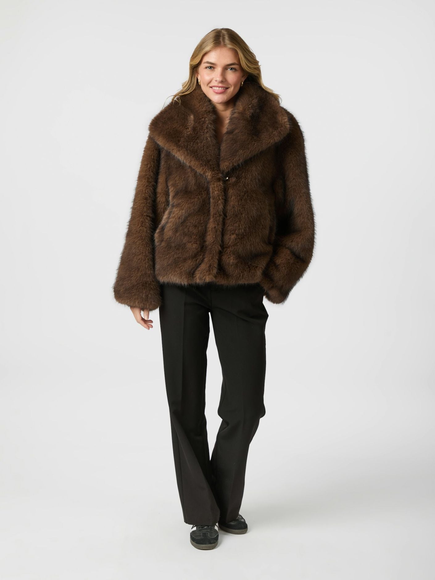 STEPHANIE FAUX FUR JACKET