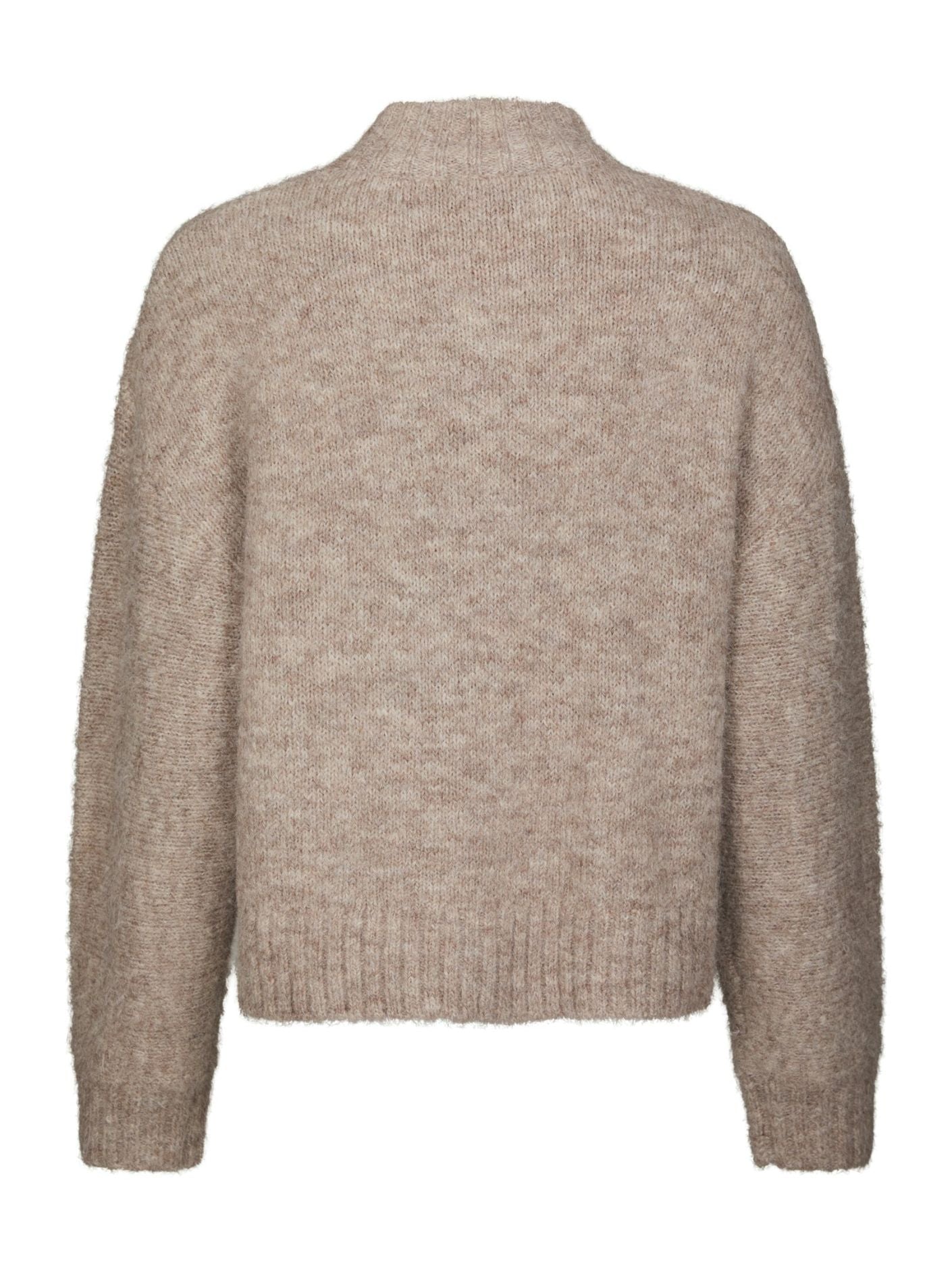TAURA FLUFFY KNIT CARDIGAN