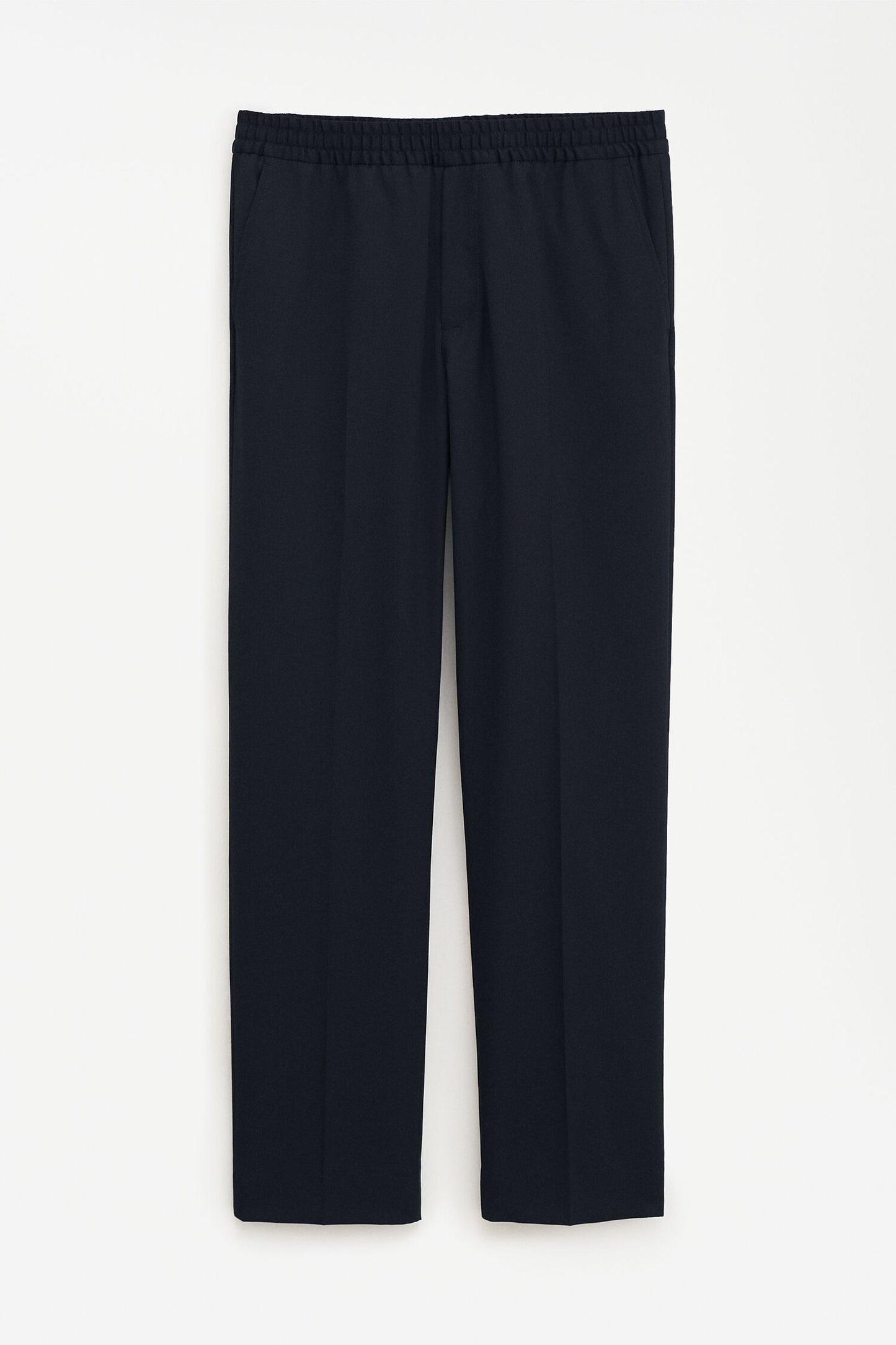 RELAXED WOOL TROUSERS