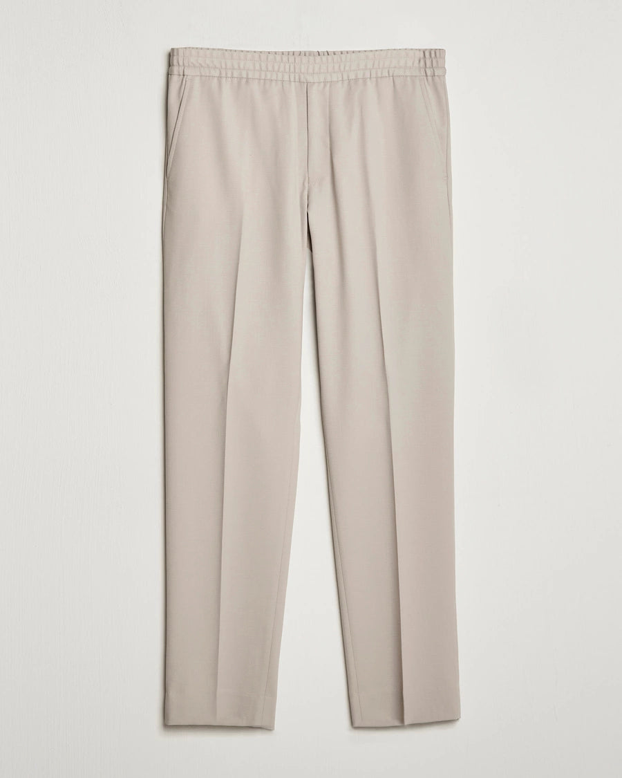 RELAXED WOOL TROUSERS