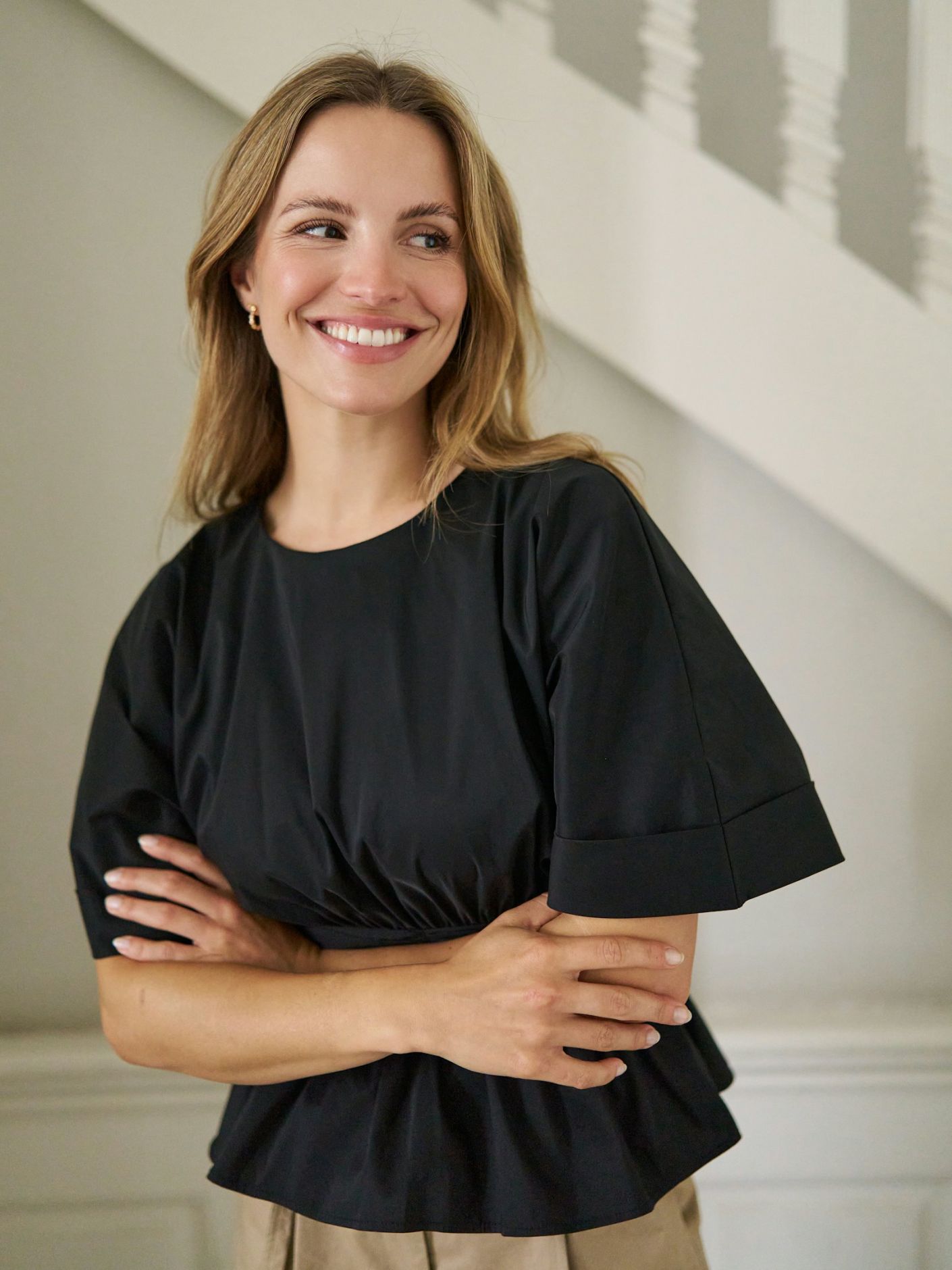 ANNEGRET POPLIIN BLOUSE