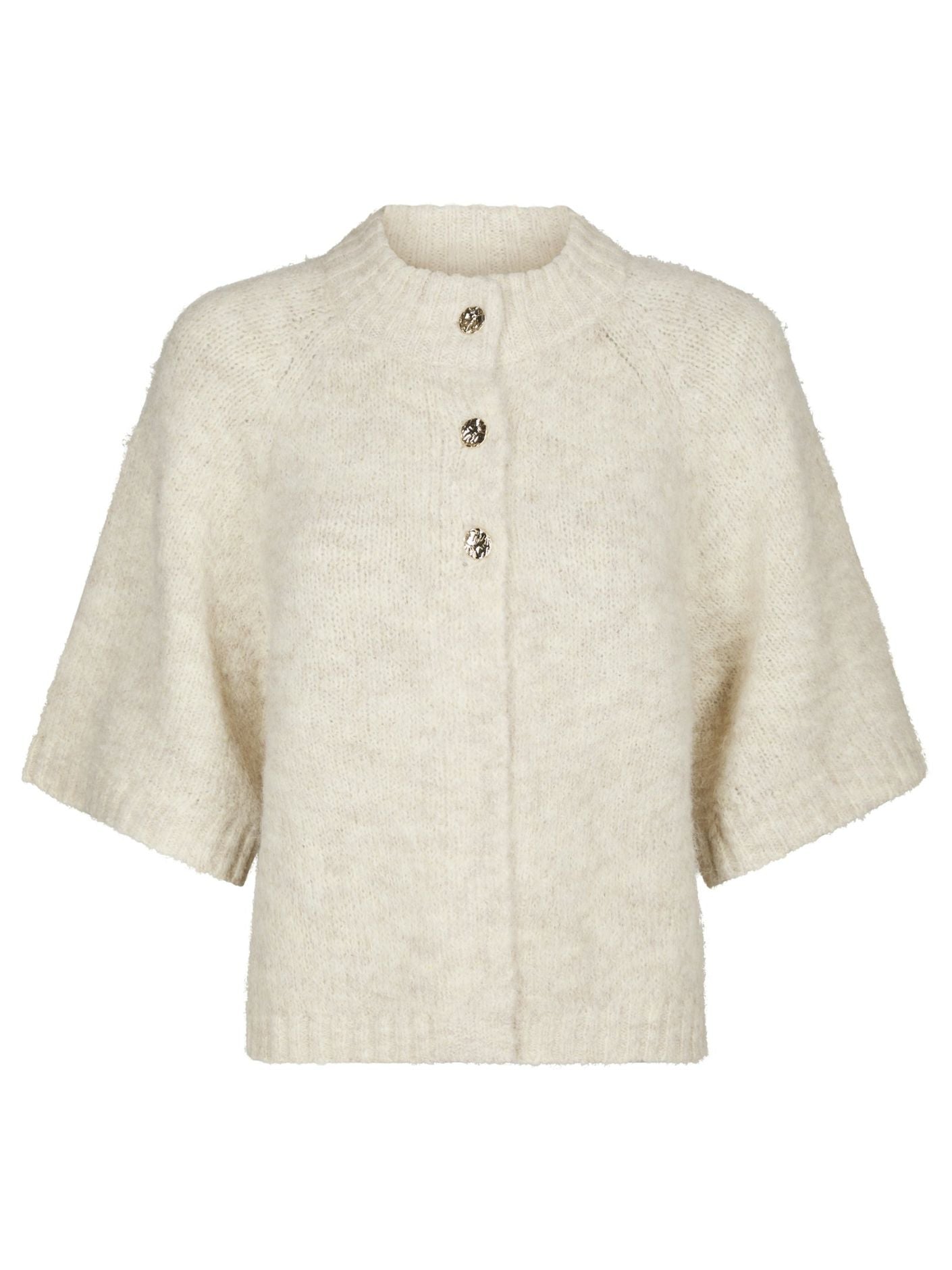 BENUTA FLUFFY KNIT CARDIGAN