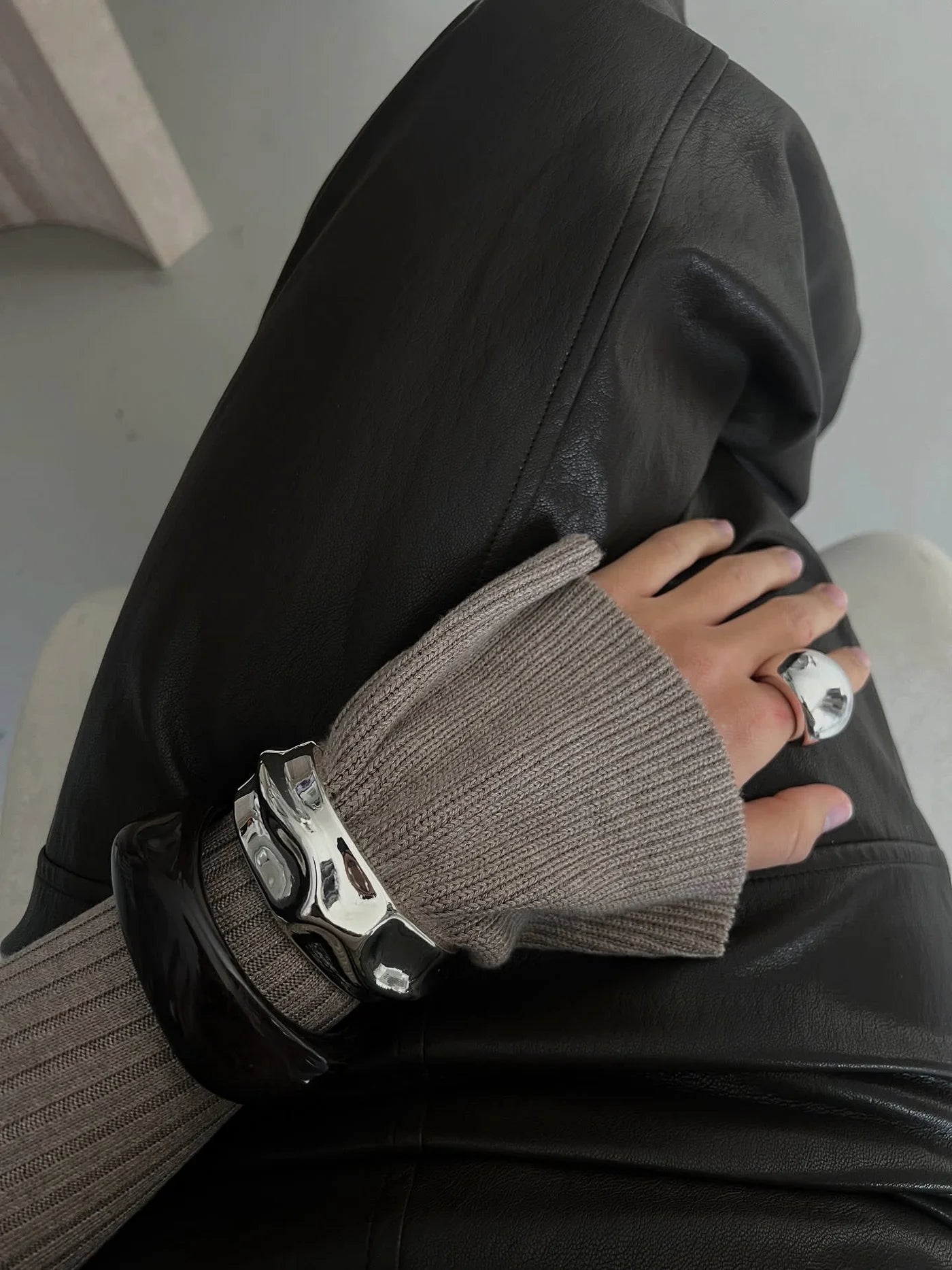 BIG BRACELET SILVER