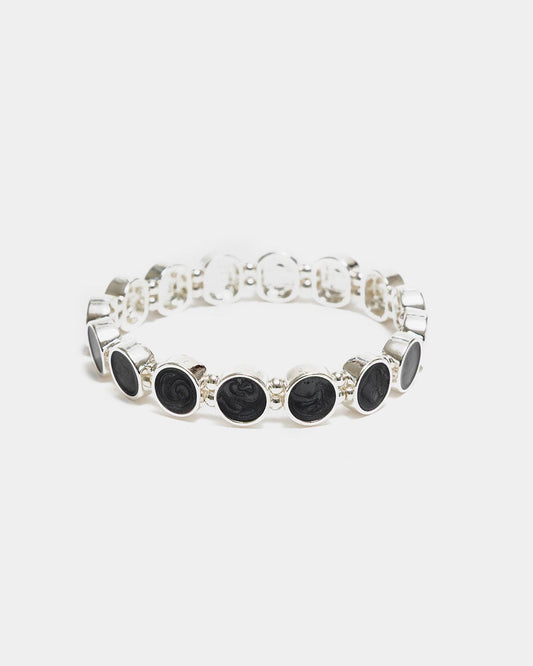 AVA PETITE PEARL ELASTIC BRACELET