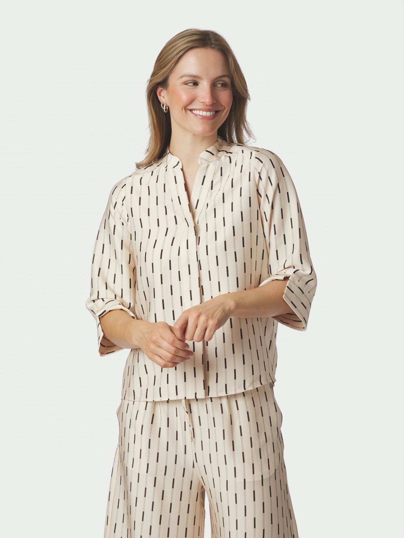 CAMILE PRINT BLOUSE