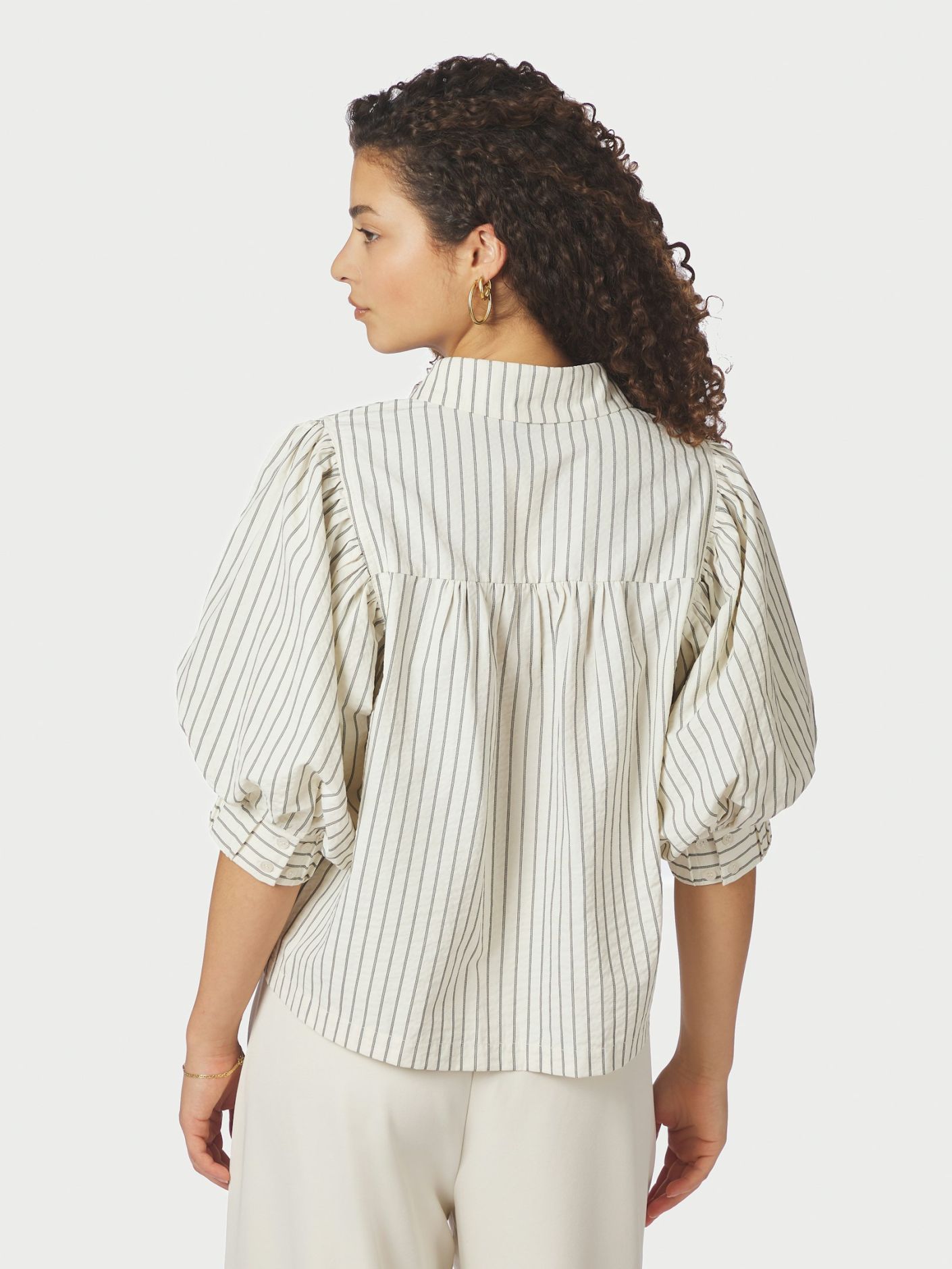 ETTA SLIM STRIPE SHIRT