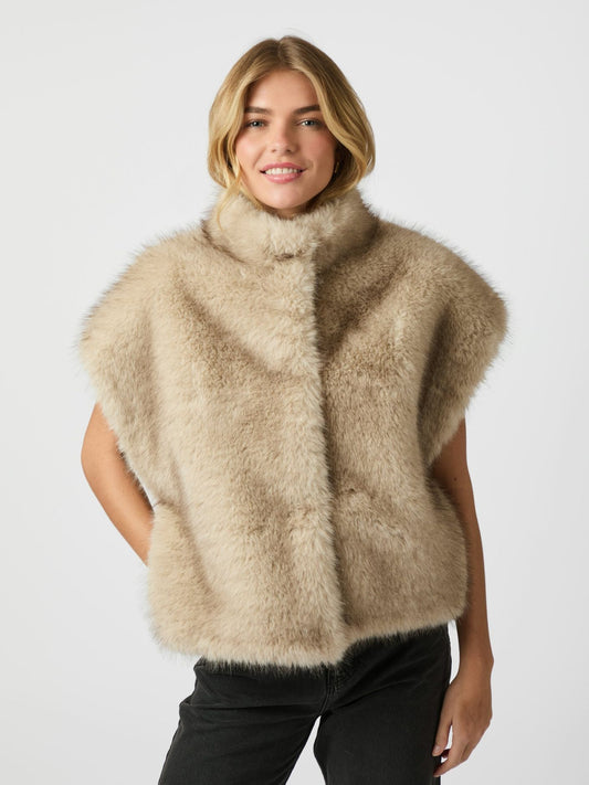 KEVINI FAUX FUR VEST