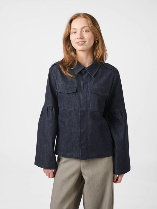 JAYNOR DENIM JACKET DARK BLUE PREFALL