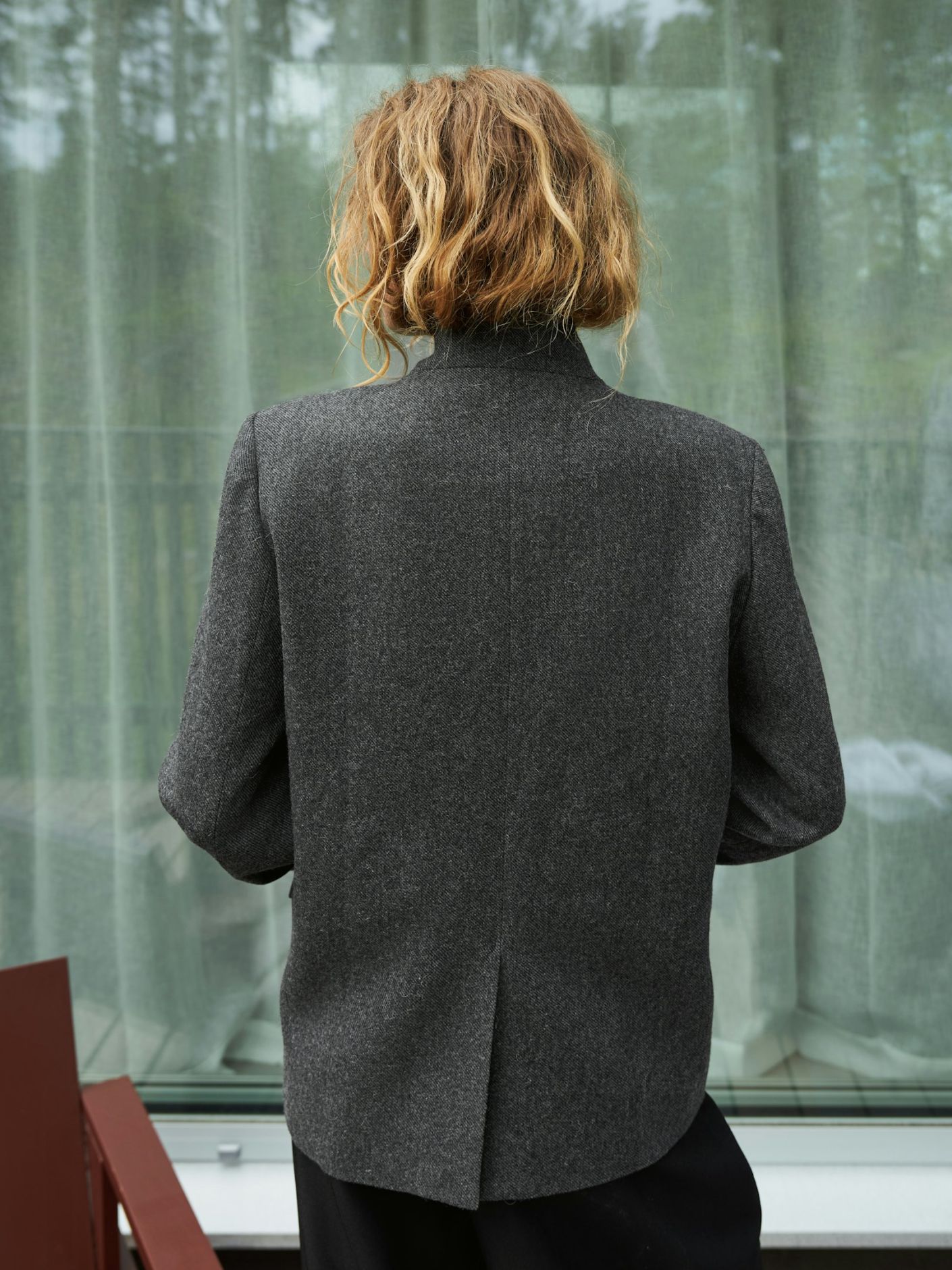 NERINE STRUCTURE TWILL BLAZER