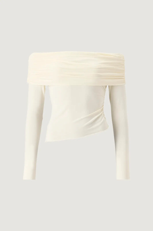 OFF-SHOULDER TOP