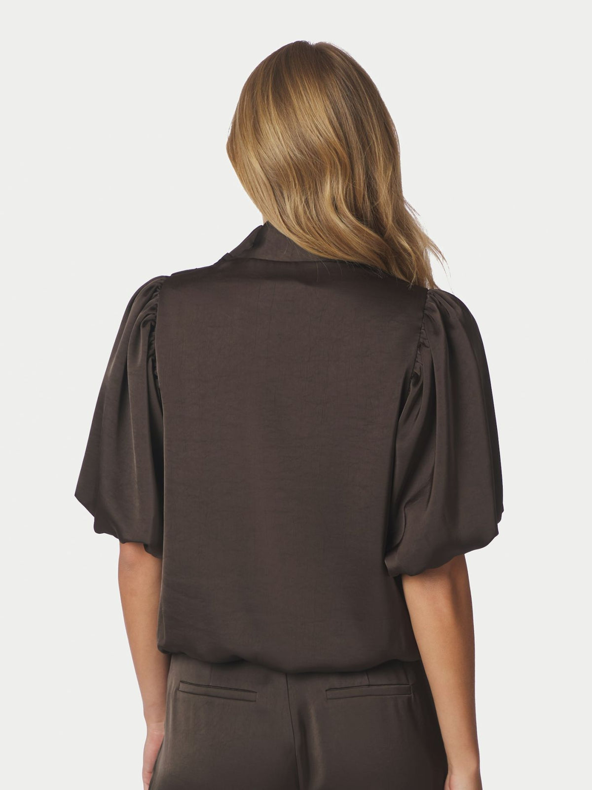 PARISA HEAVY SATEEN BLOUSE