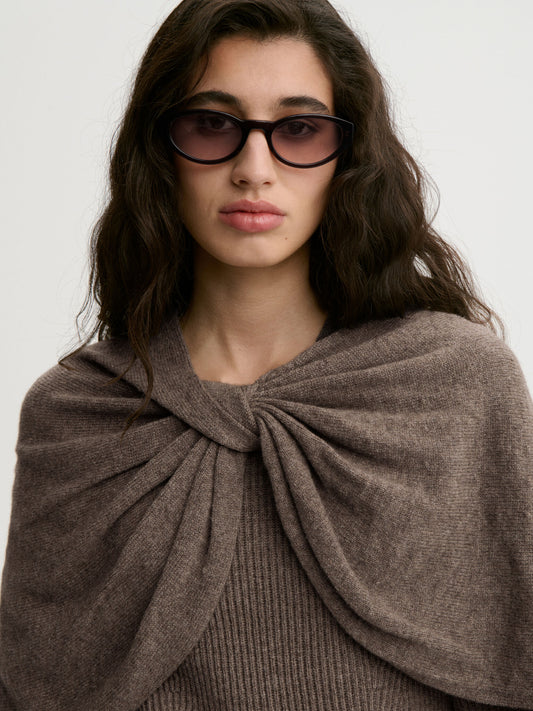 PINNE WOOL CAPE