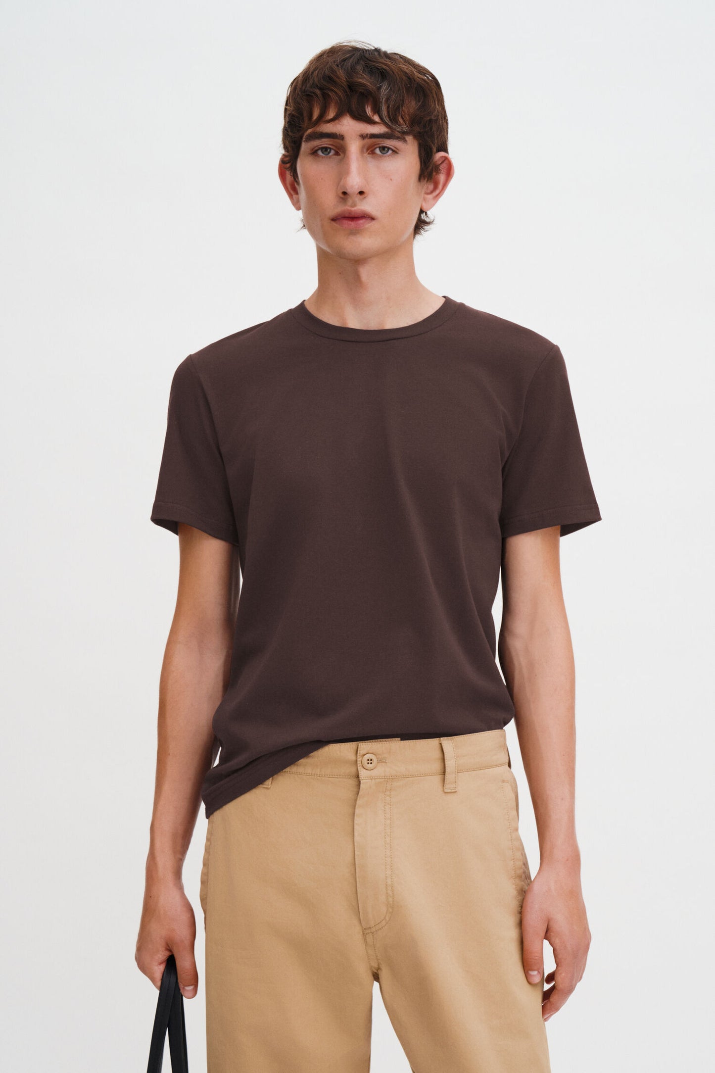 STRETCH COTTON TEE