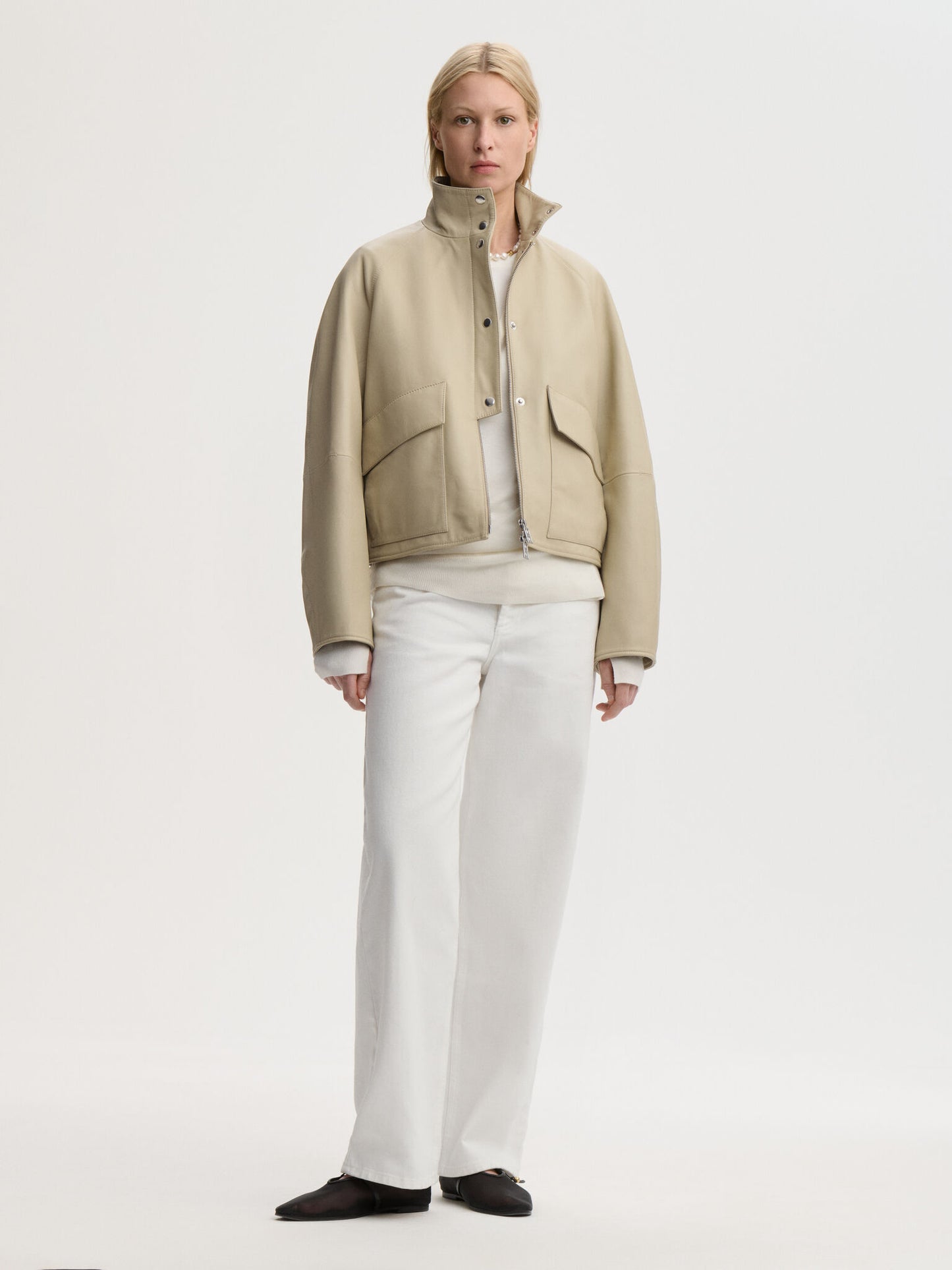 SUZANNE LEATHER JACKET