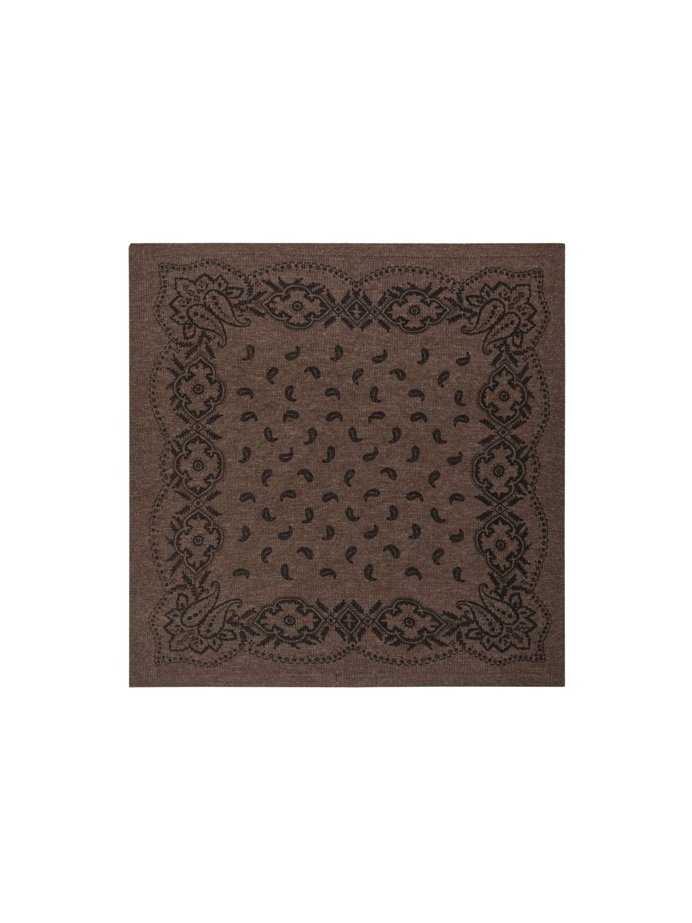 ADELINA PAISLEY KNIT SCARF