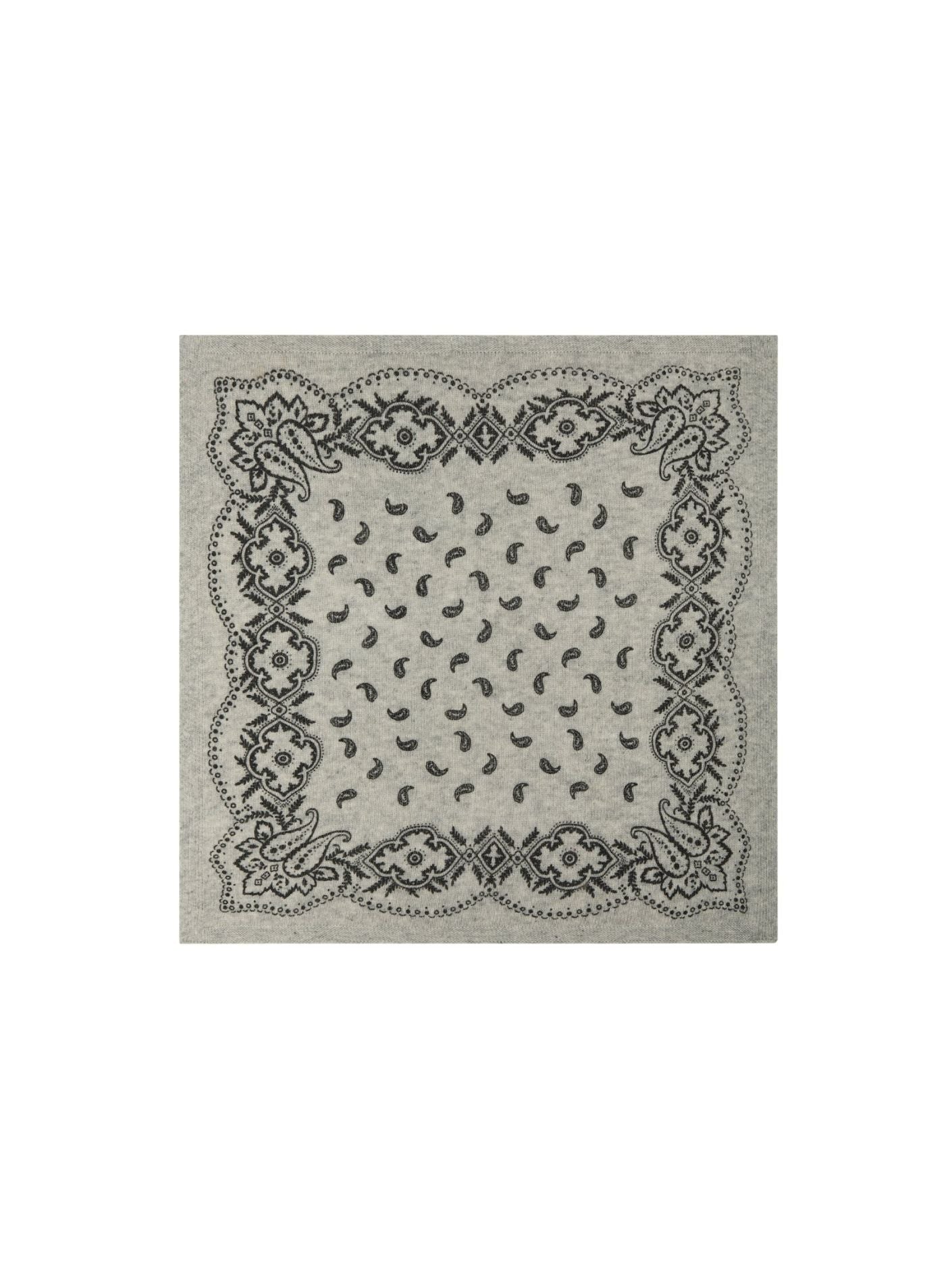ADELINA PAISLEY KNIT SCARF