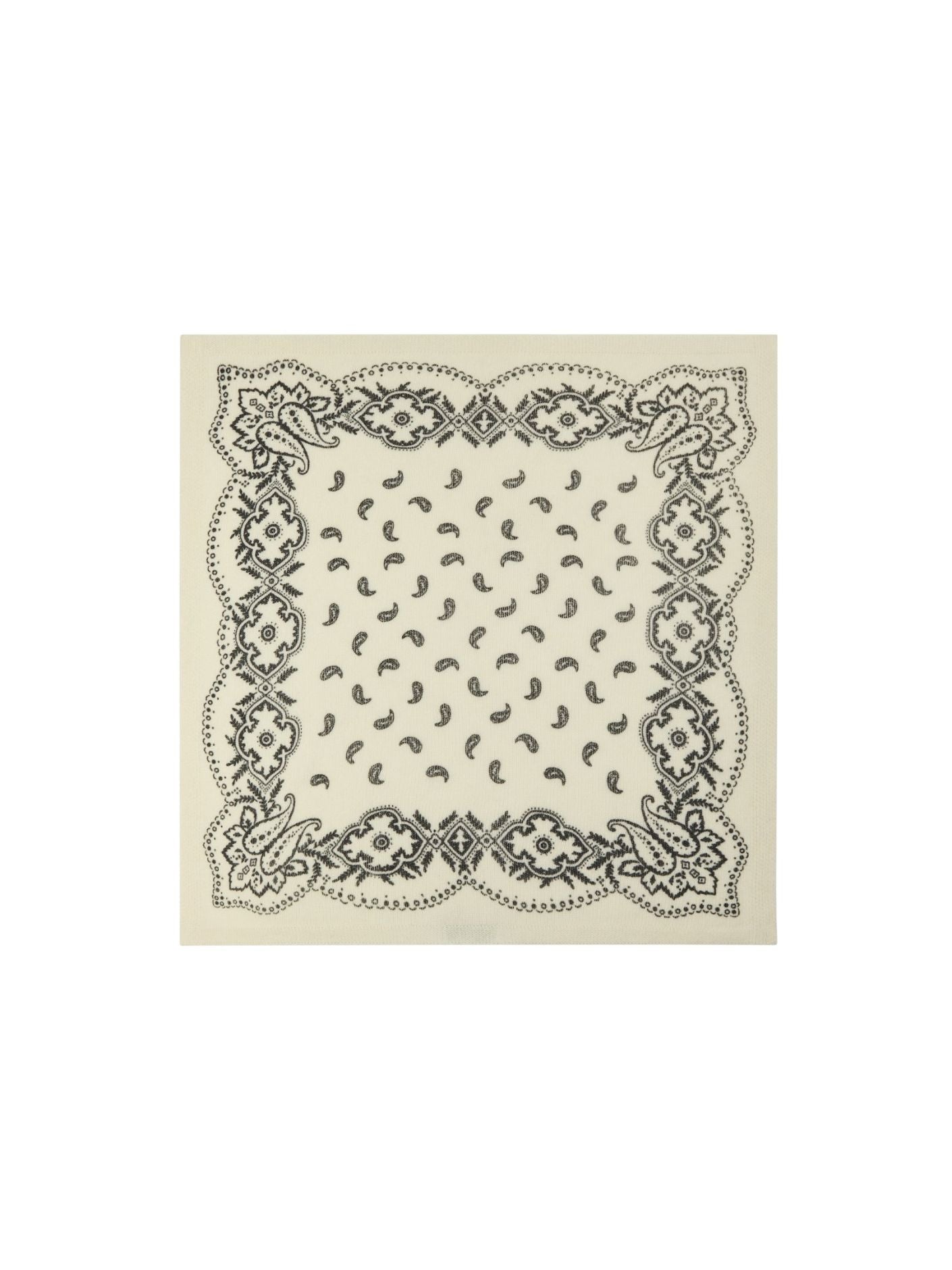 ADELINA PAISLEY KNIT SCARF
