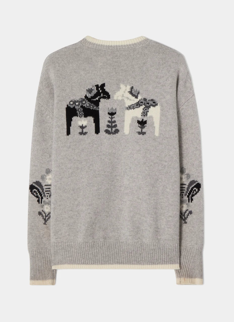 CITY INTARSIA STOCKHOLM SWEATER