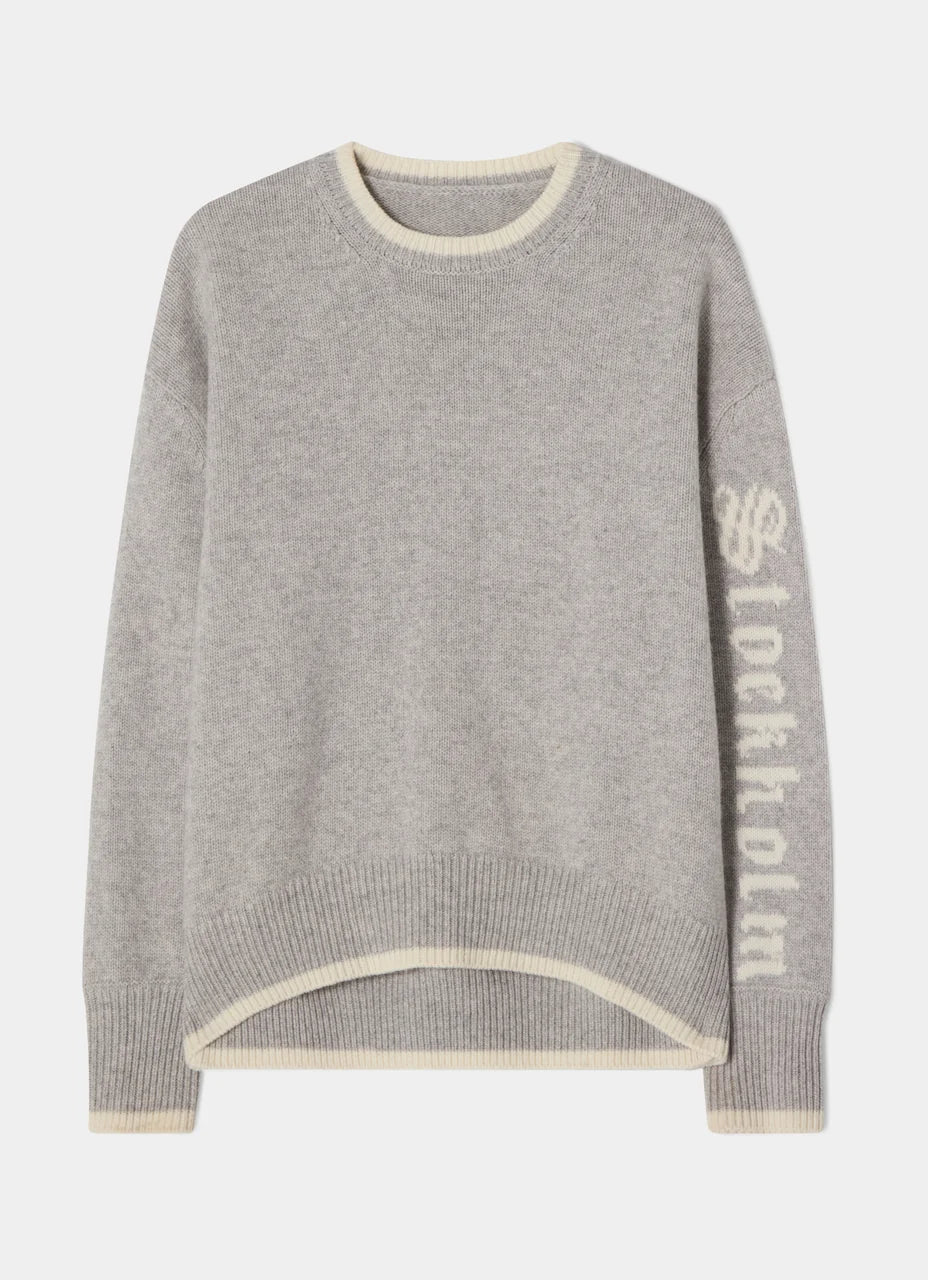CITY INTARSIA STOCKHOLM SWEATER