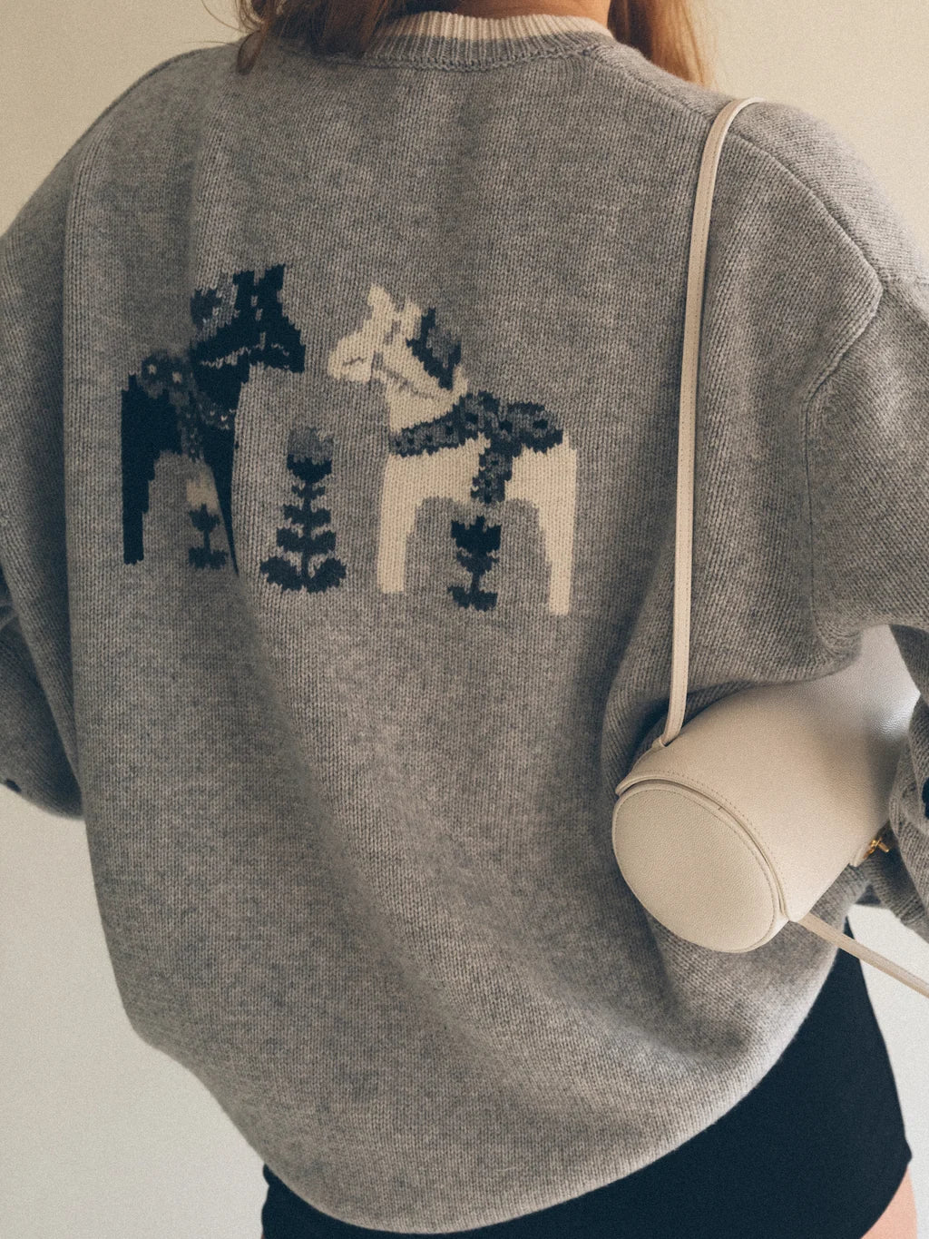 CITY INTARSIA STOCKHOLM SWEATER