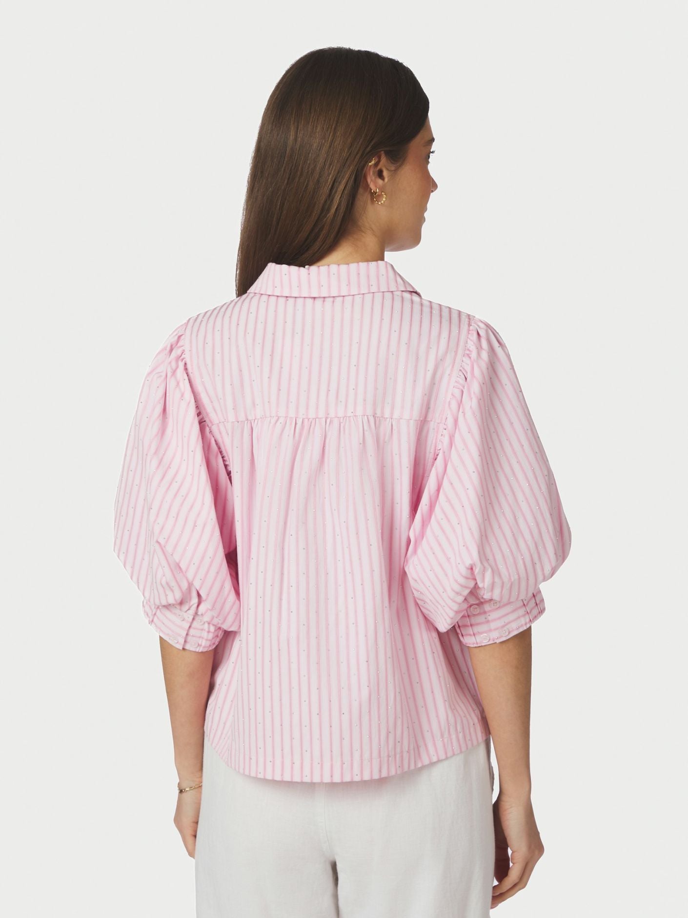 ETTA SOFT STRIPE STONE SHIRT