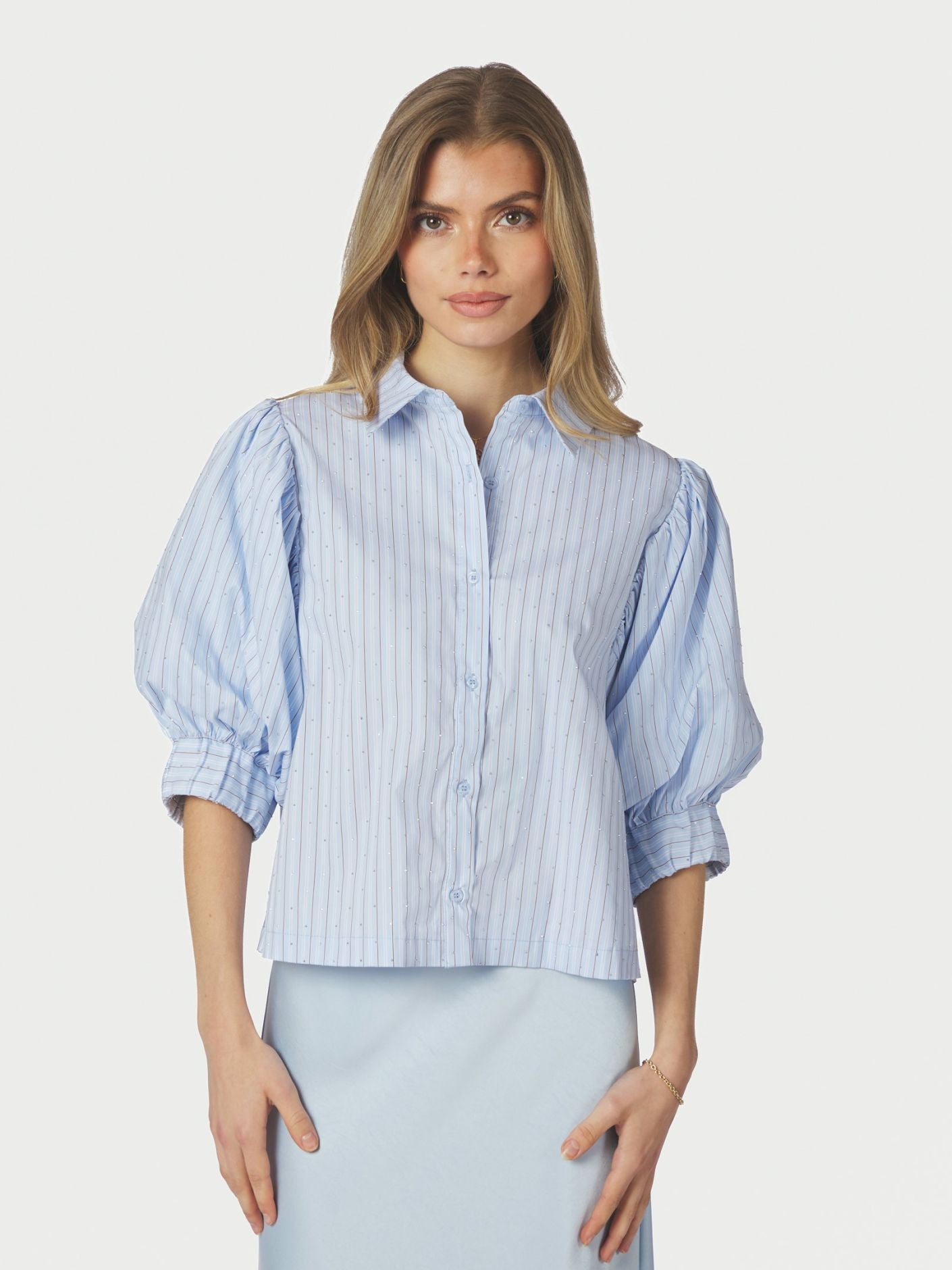 ETTA STRIPE STONE SHIRT