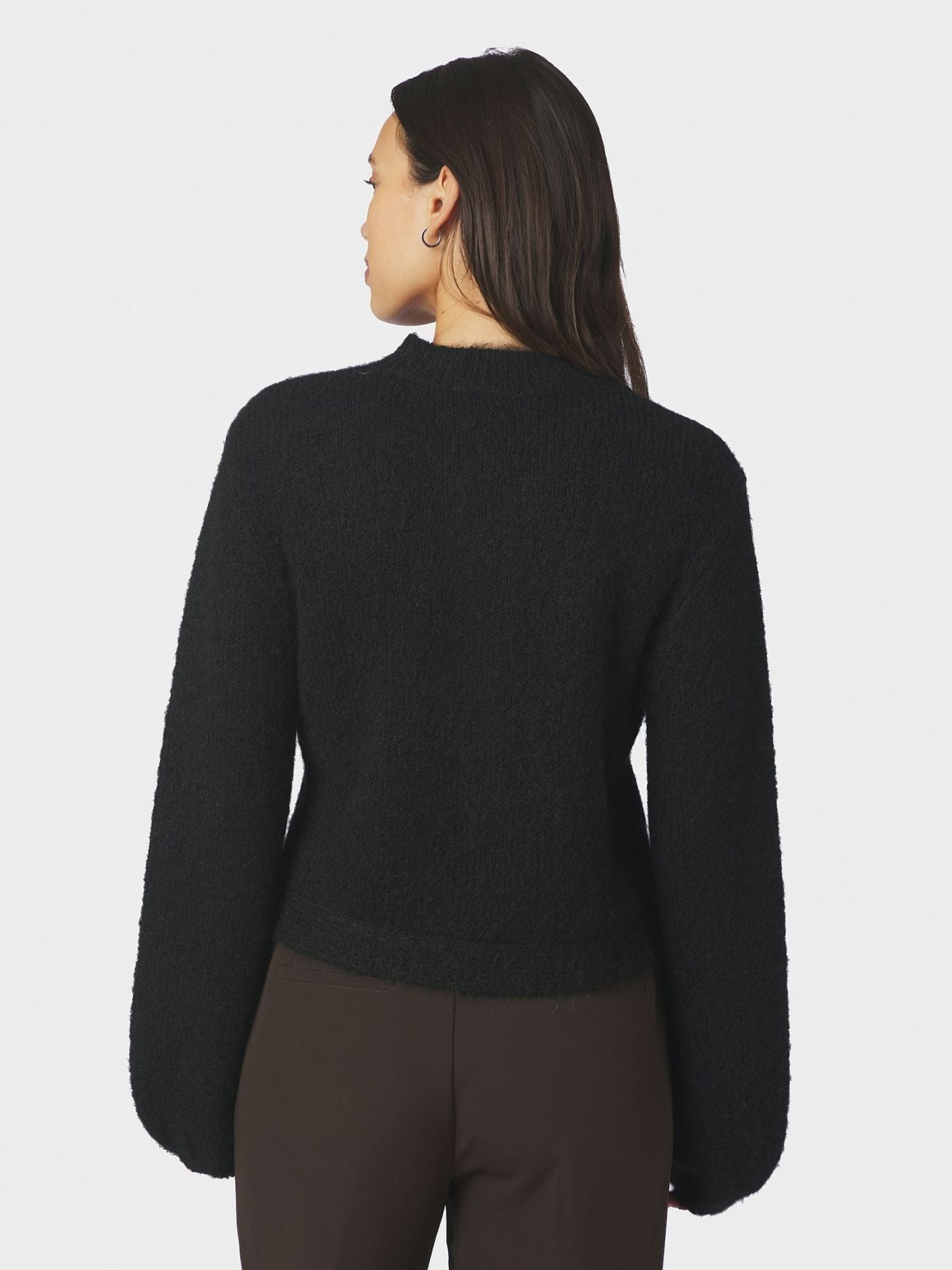 GIO FLUFFY KNIT CARDIGAN