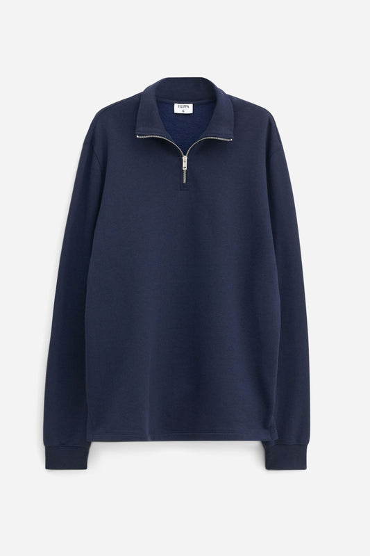 HALF ZIP SWEATSHIRT