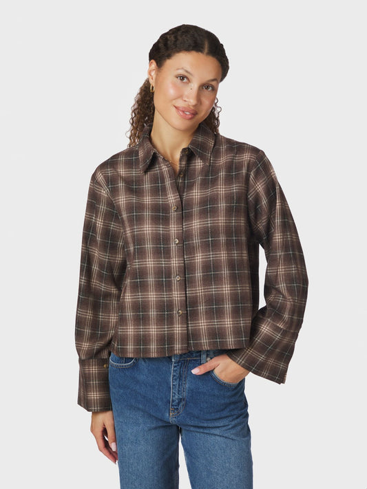 JAYLIN FALNNEL CHECK SHIRT