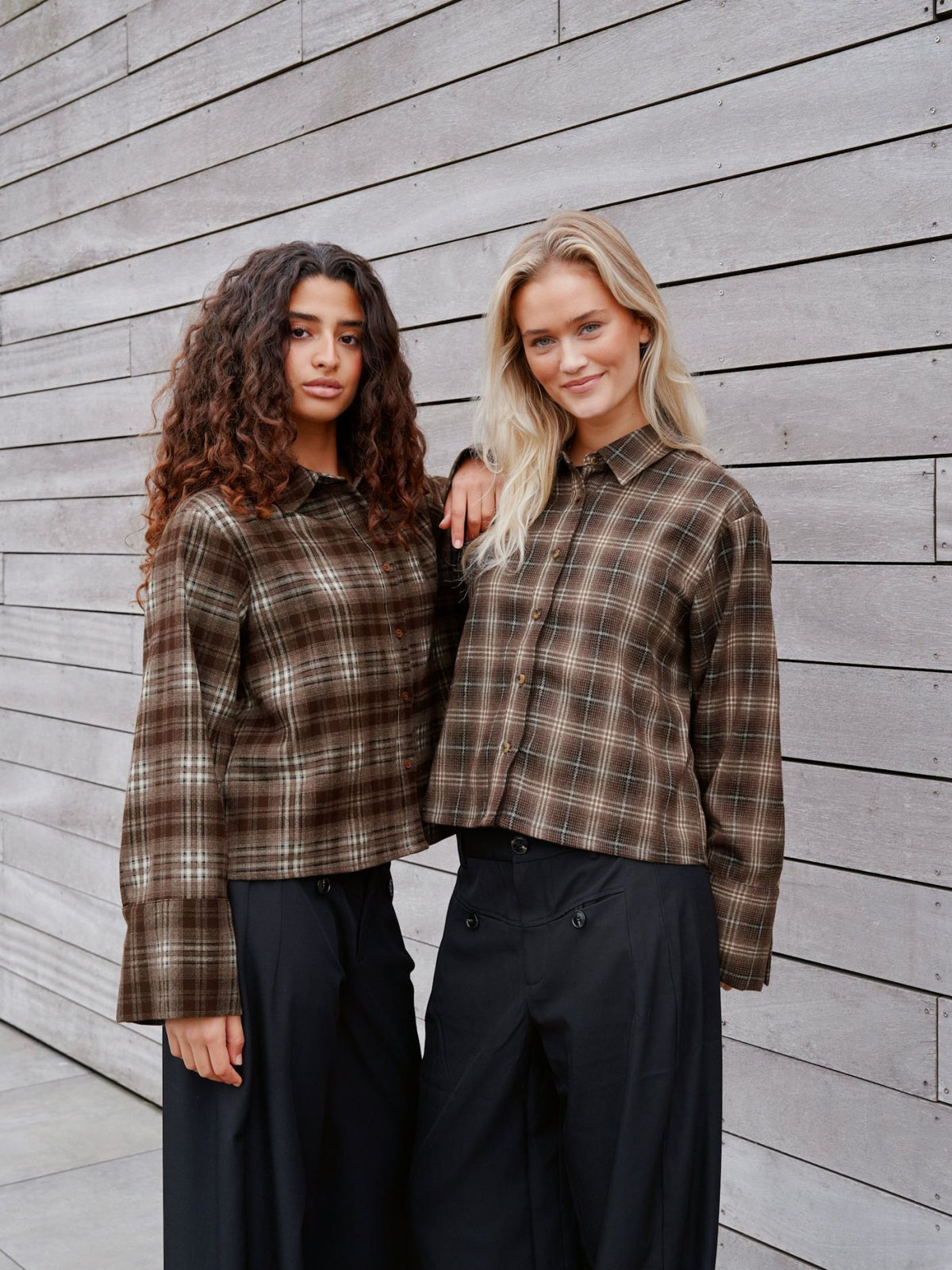JAYLIN FALNNEL CHECK SHIRT