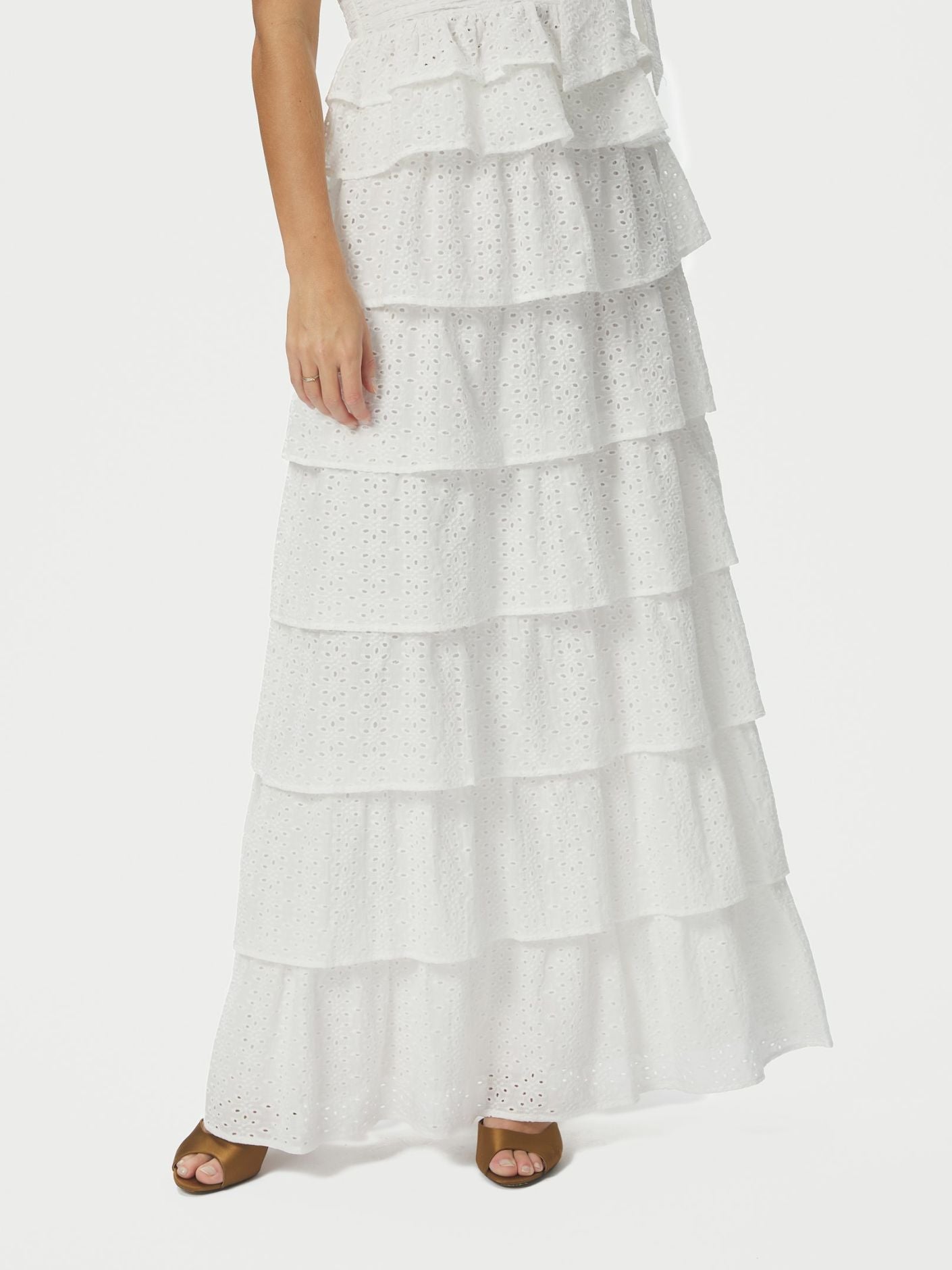 MORRIS EMB SKIRT