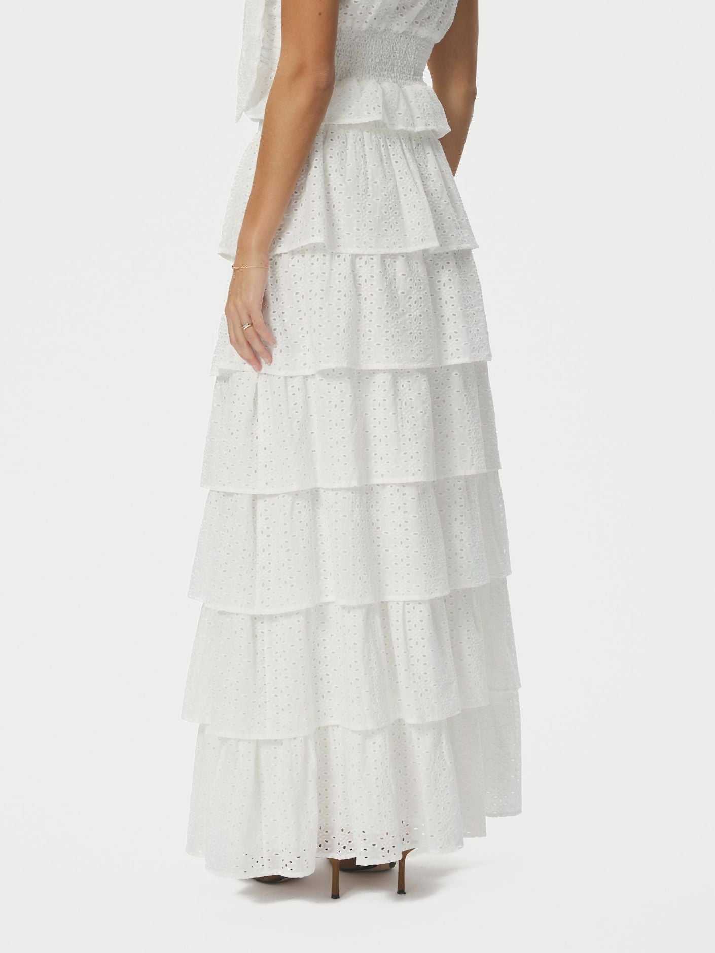 MORRIS EMB SKIRT