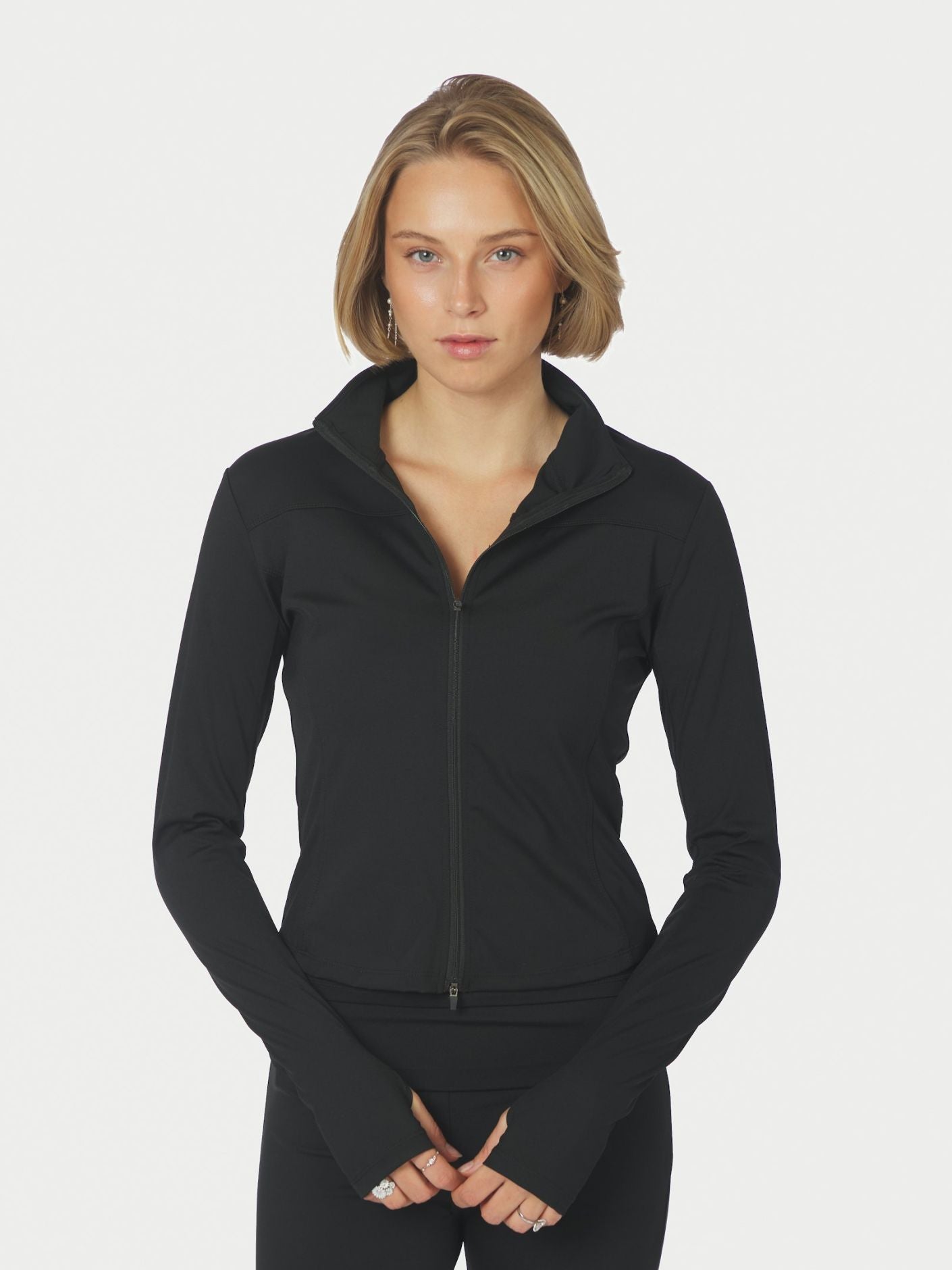 NOLANA ZIP BLOUSE