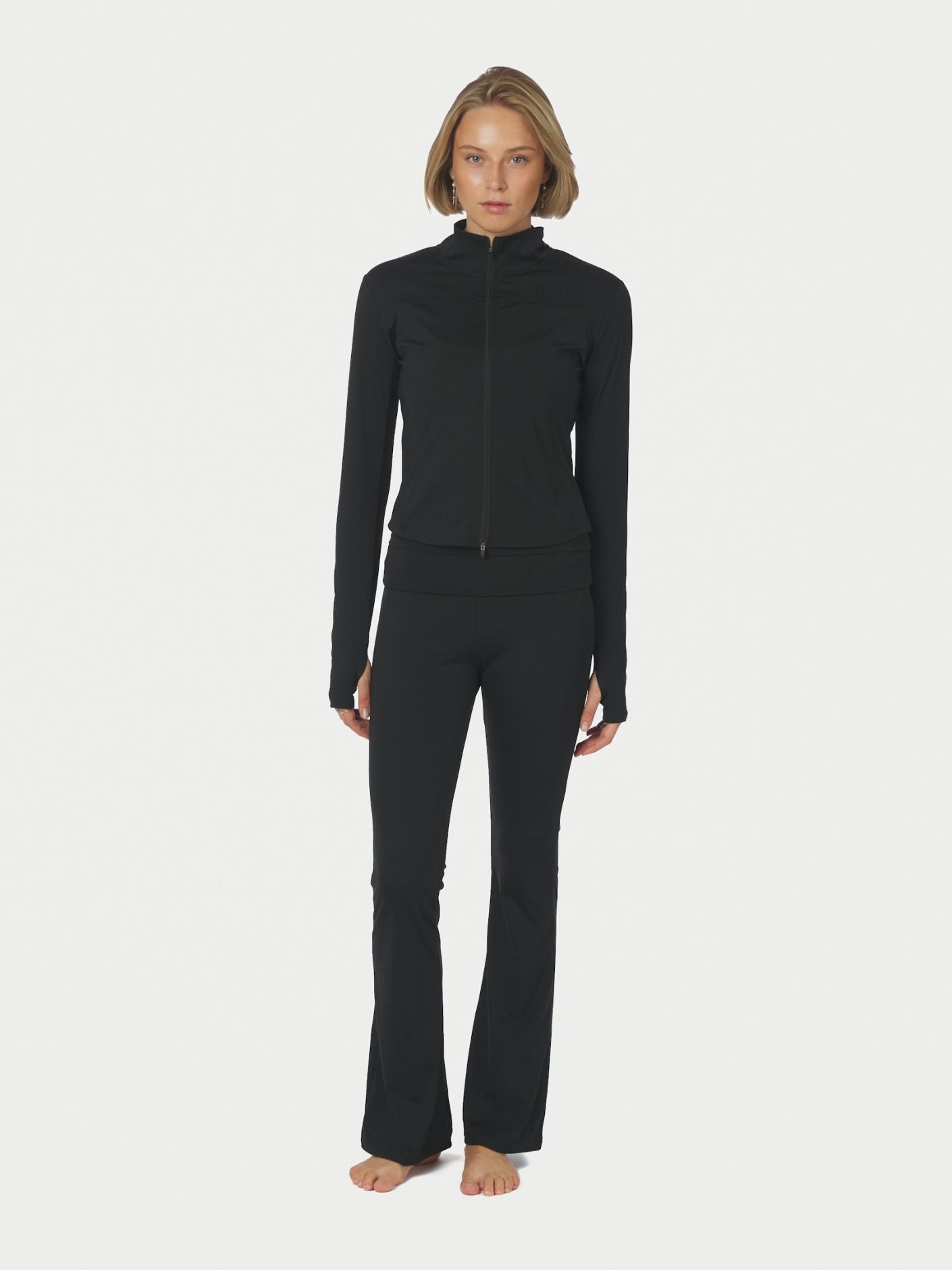 NOLANA ZIP BLOUSE