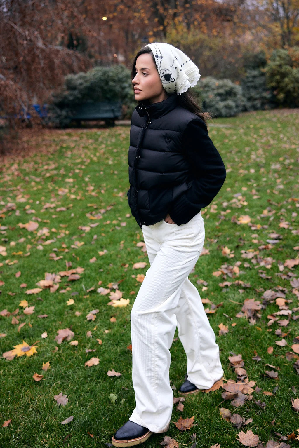 KNITTED PUFFER JACKET